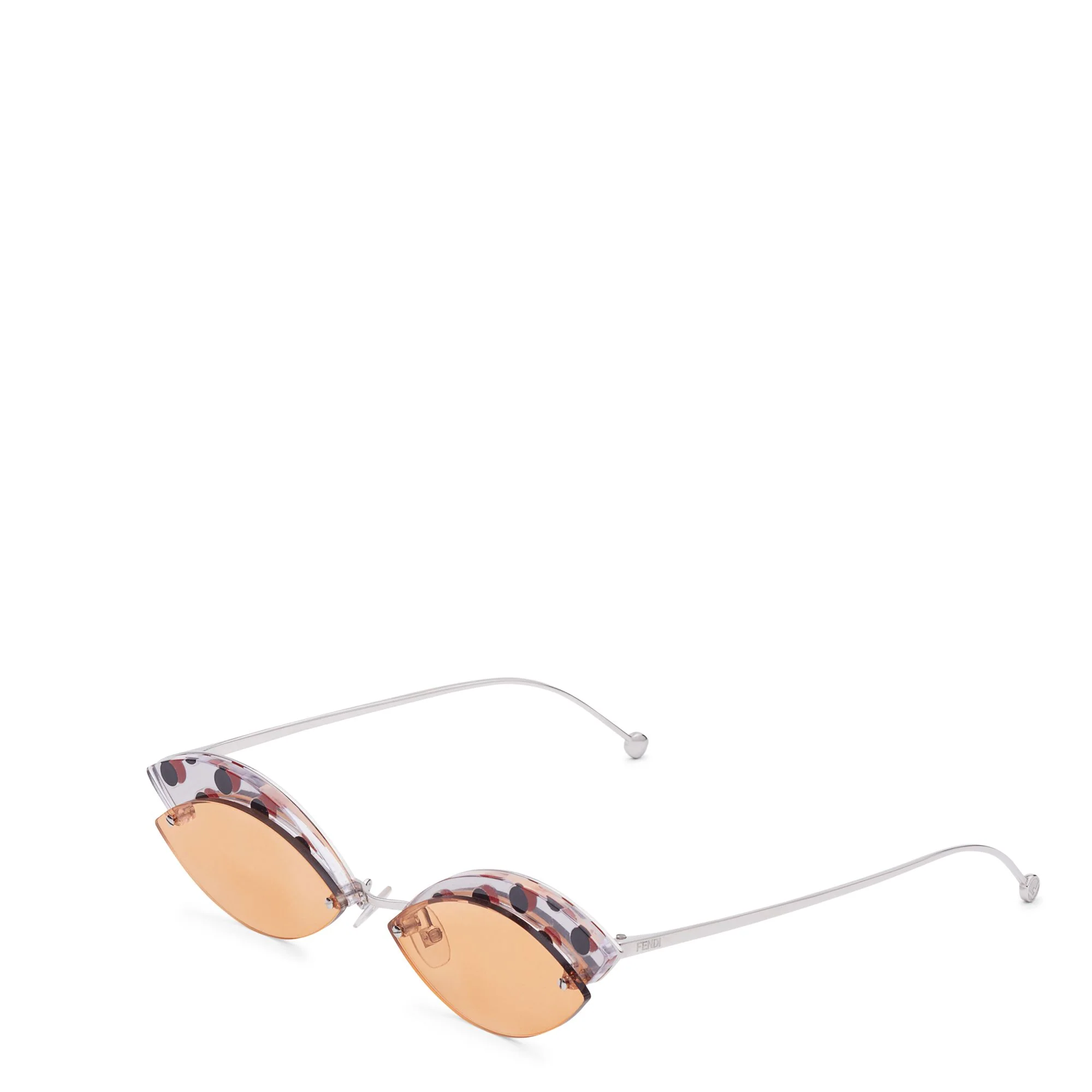 Women's Defender Sunglasses - Orange + Palladium - Image 2