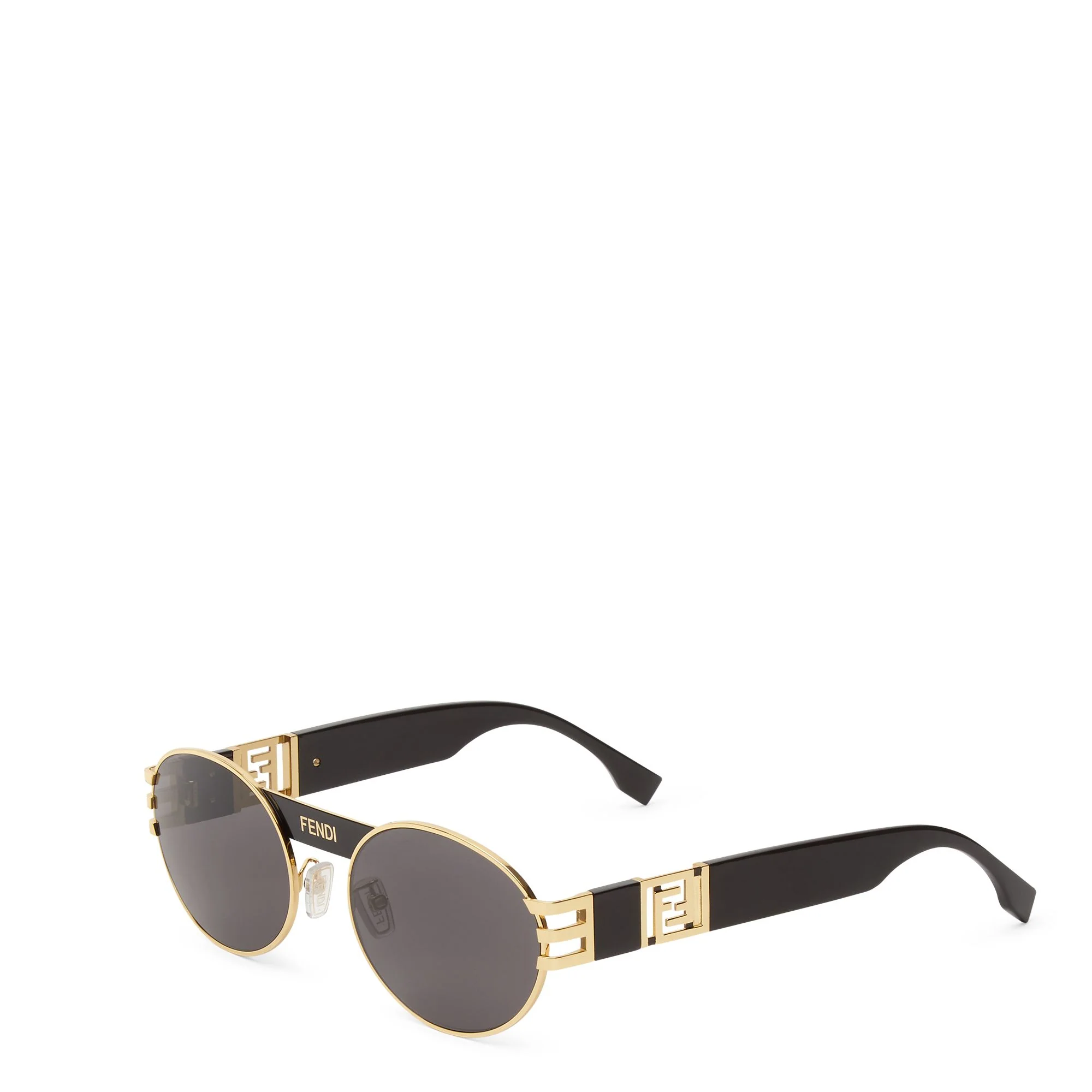 Men's Fendi V3 Sunglasses - Gold + Black + Grey - Image 2