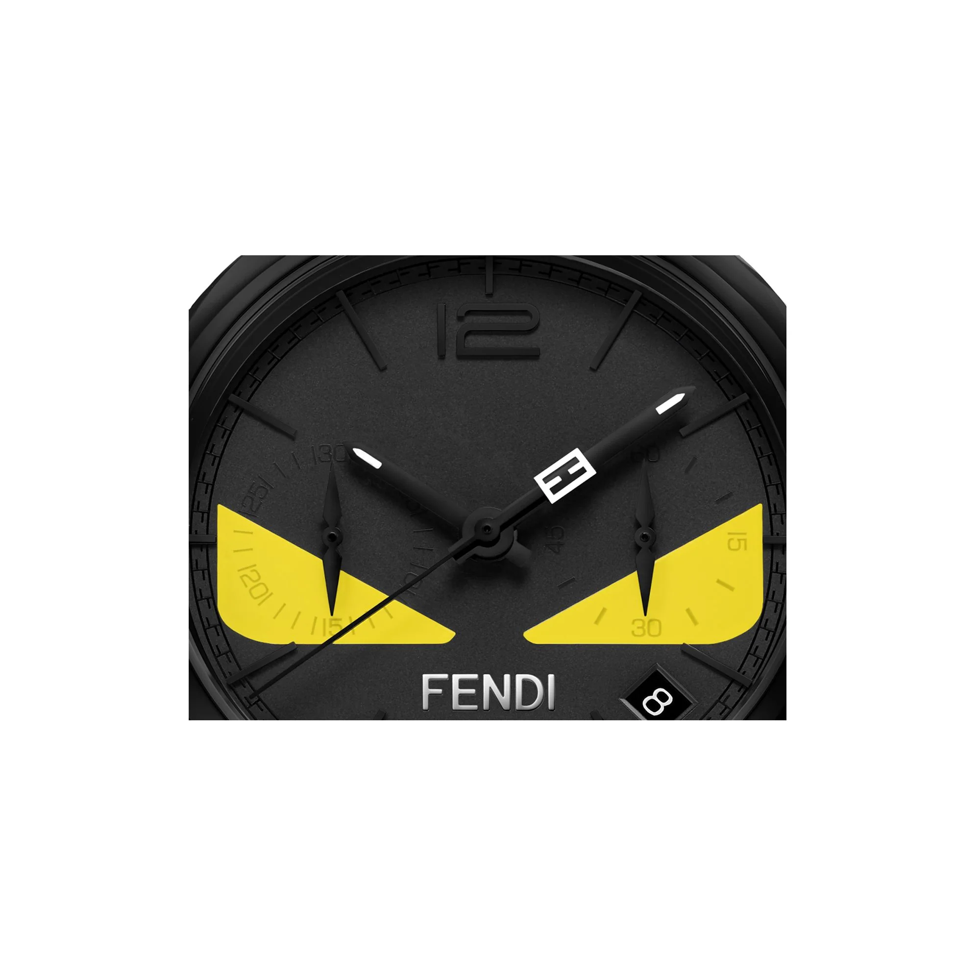 Men's Momento Fendi Me + Lth - Black + Black - Image 3