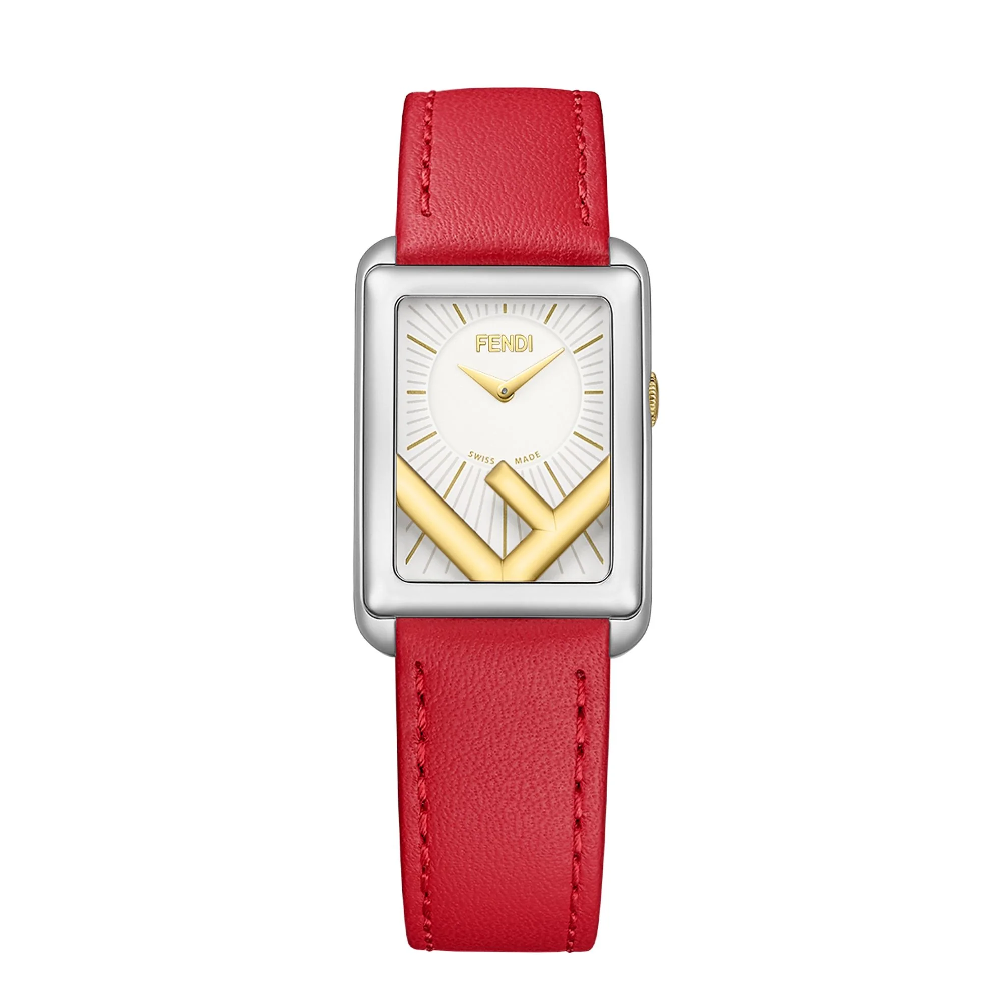 Women's Run Away Rectangle - White / Red