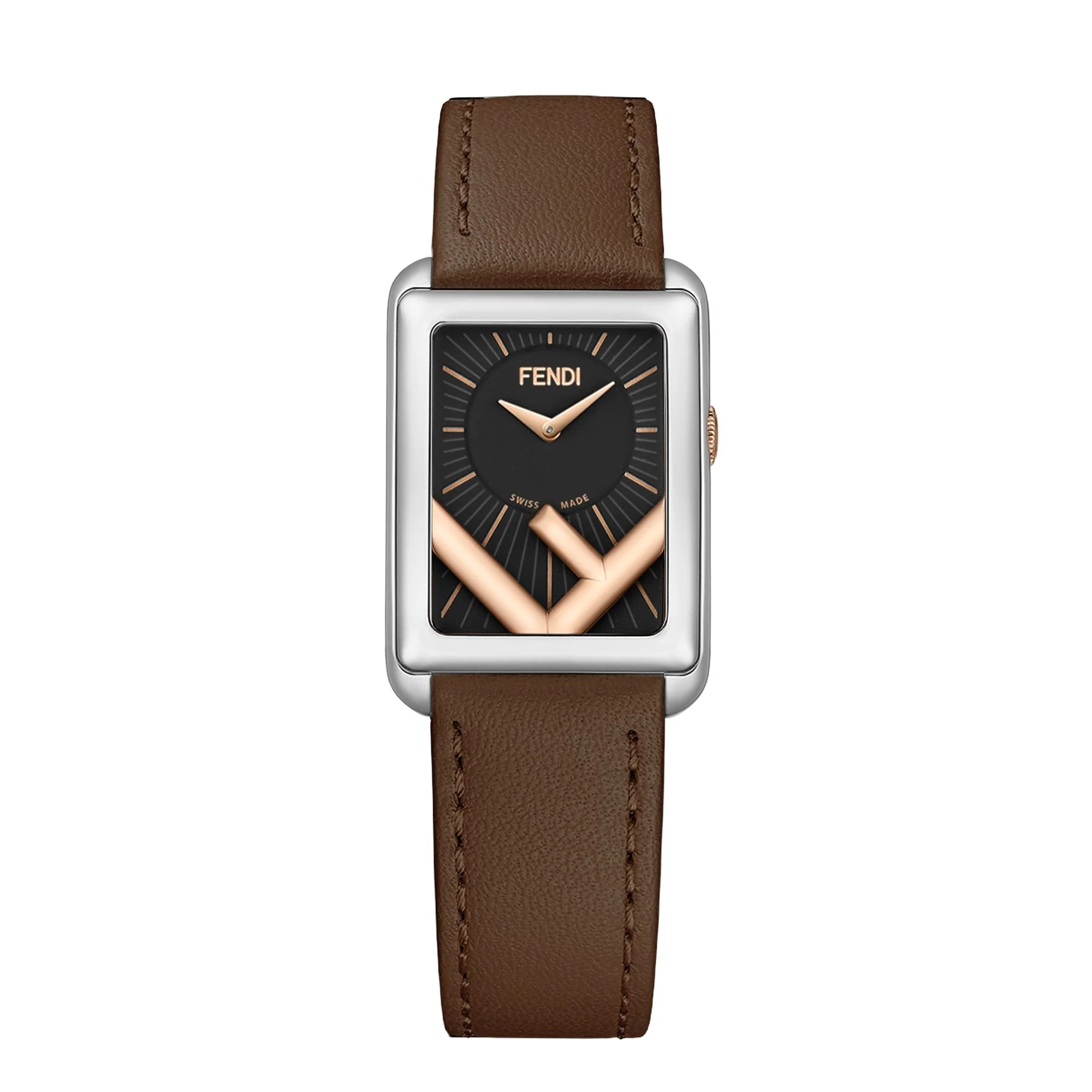 Women's Run Away Rectangle - Black + Brown