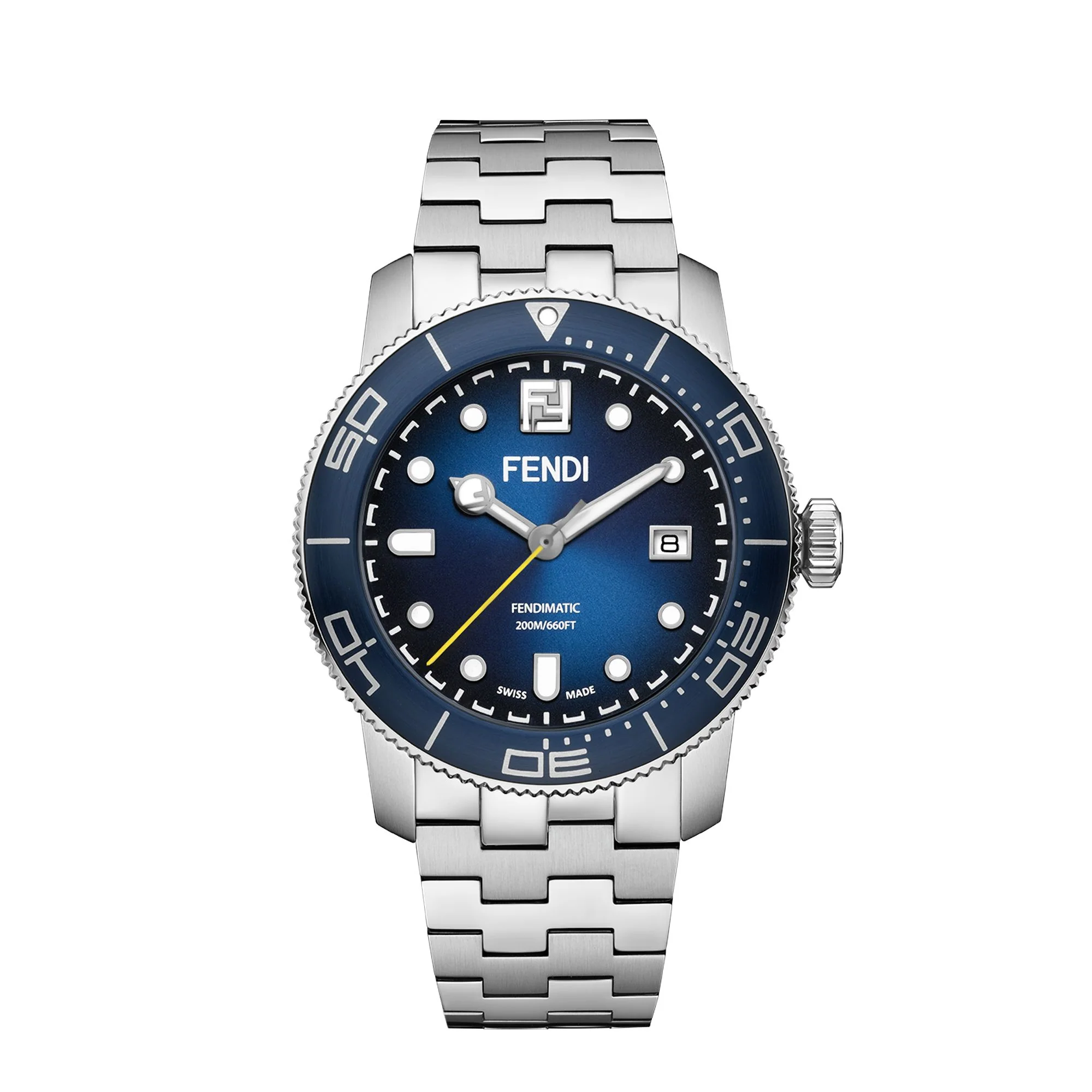 Men's Fendi Aqua Watch - Blue