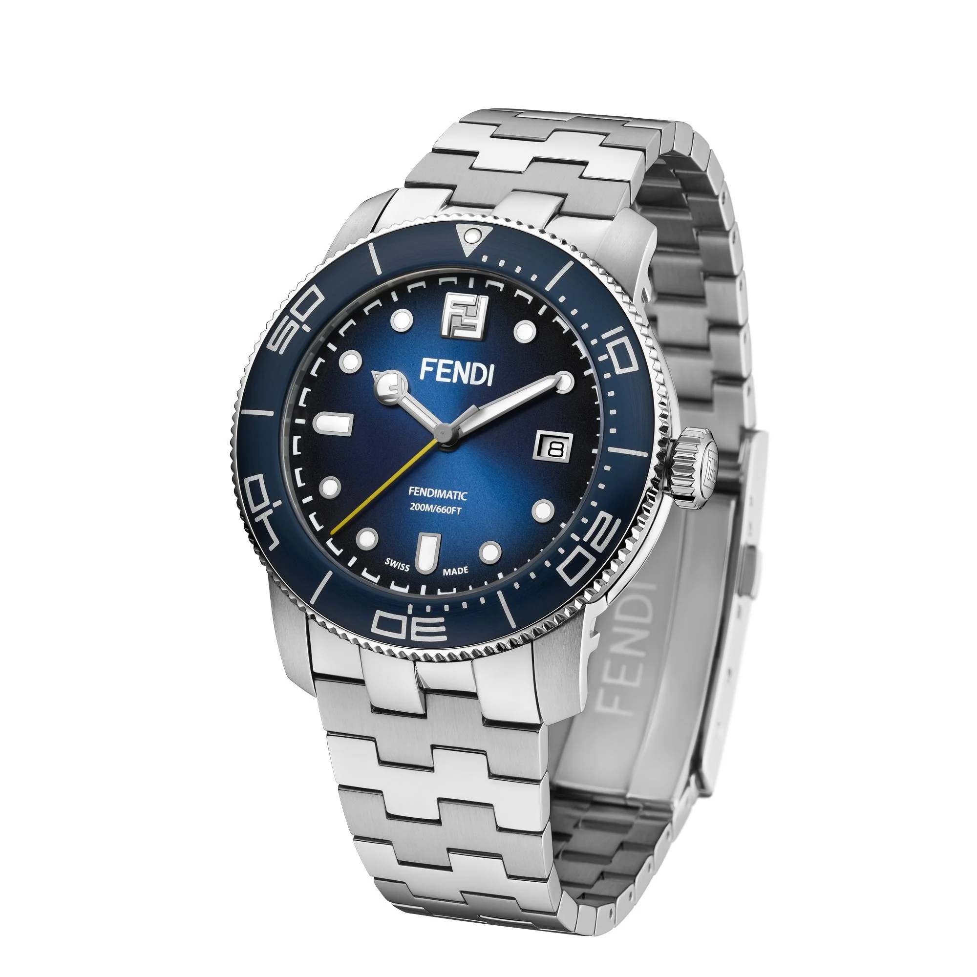 Men's Fendi Aqua Watch - Blue - Image 2