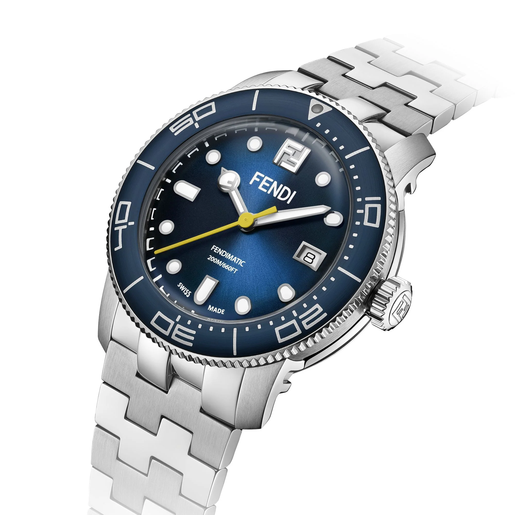 Men's Fendi Aqua Watch - Blue - Image 3