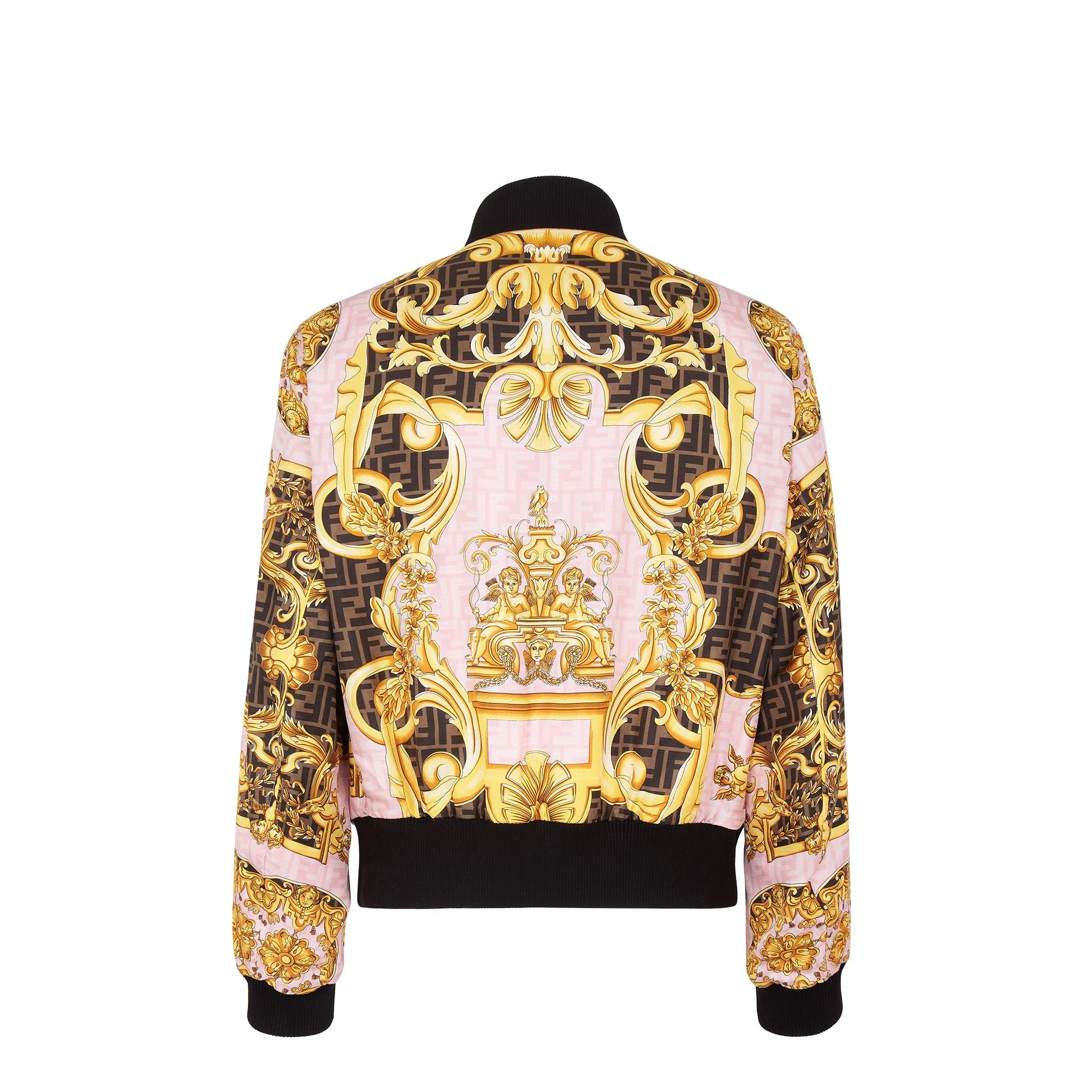 Men's FF Bomber Rev - Pink + Fango / Tabacco - Image 2