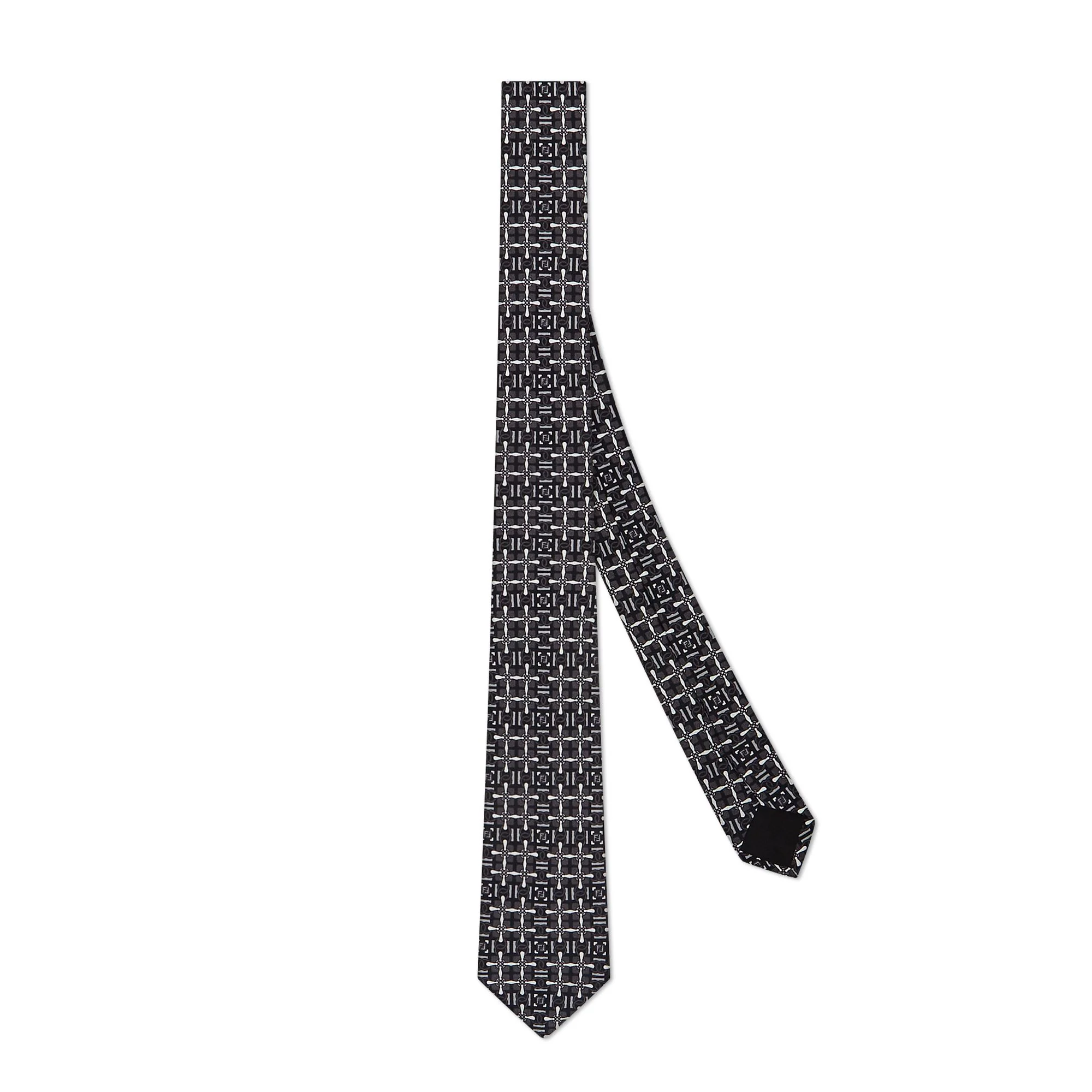 Men's Signature Cravatta 6.5cm - Black