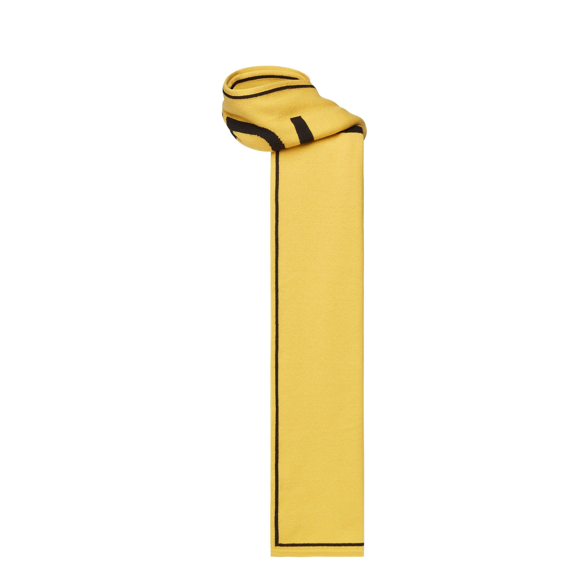Men's Fendi Scarf (30x180) - Yellow + Black - Image 2