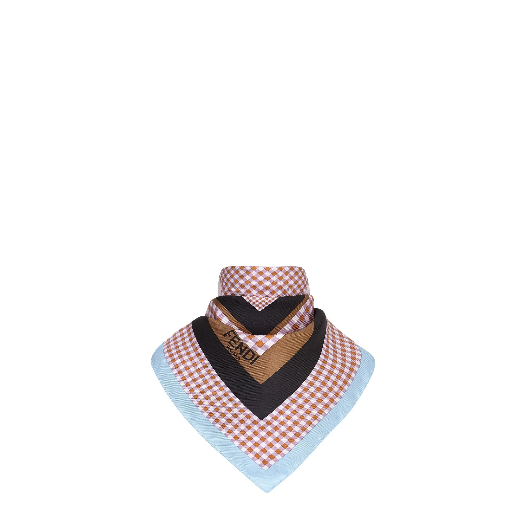 Women's Vichy Foulards (90x90) - Lilac - Image 2