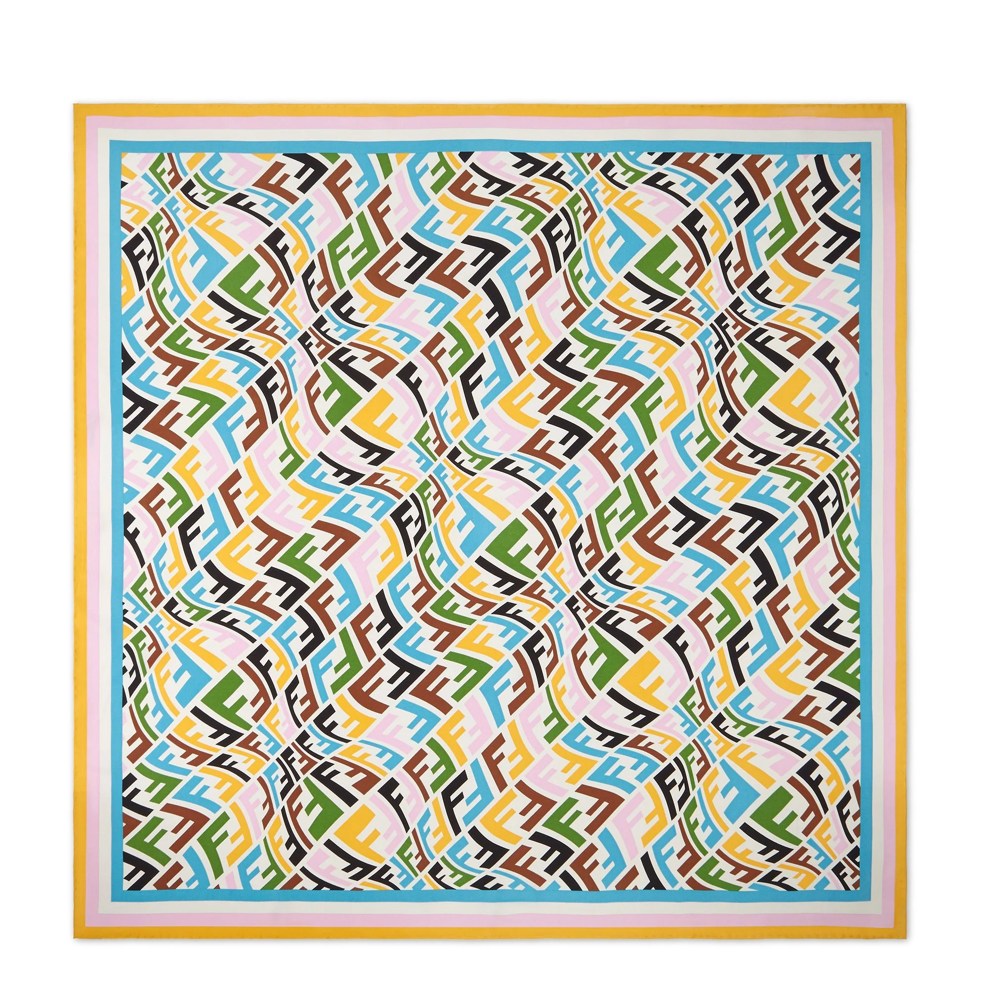 Women's FF Foulards (90x90) - Multicolor