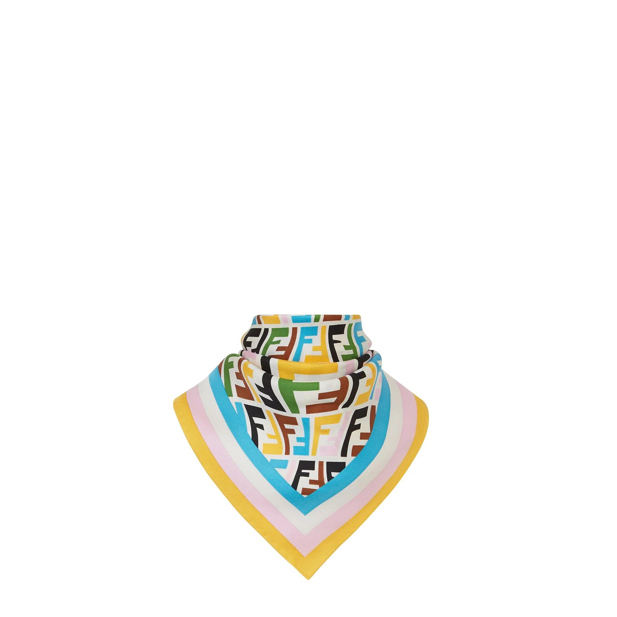 Women's FF Foulards (90x90) - Multicolor - Image 2