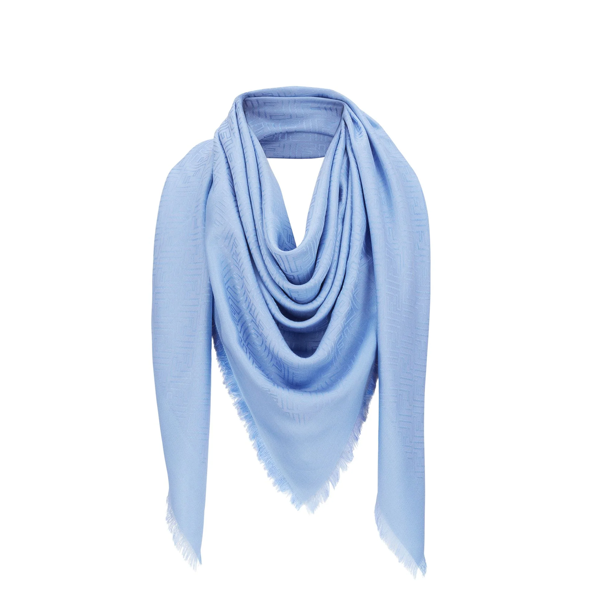 Women's FF Shawls (140x140) - Sky Blue - Image 2