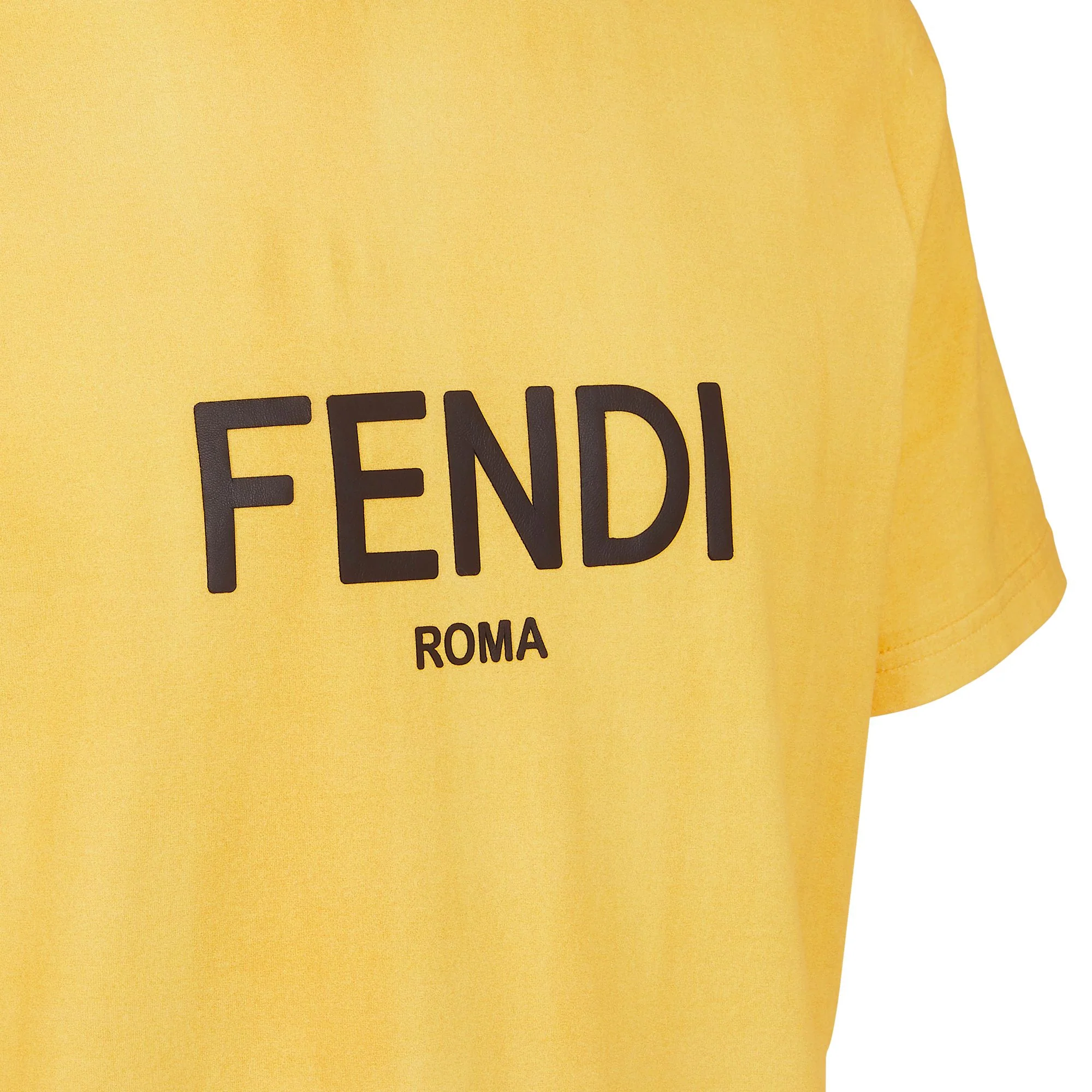 Men's T-Shirt R - Yellow - Image 3