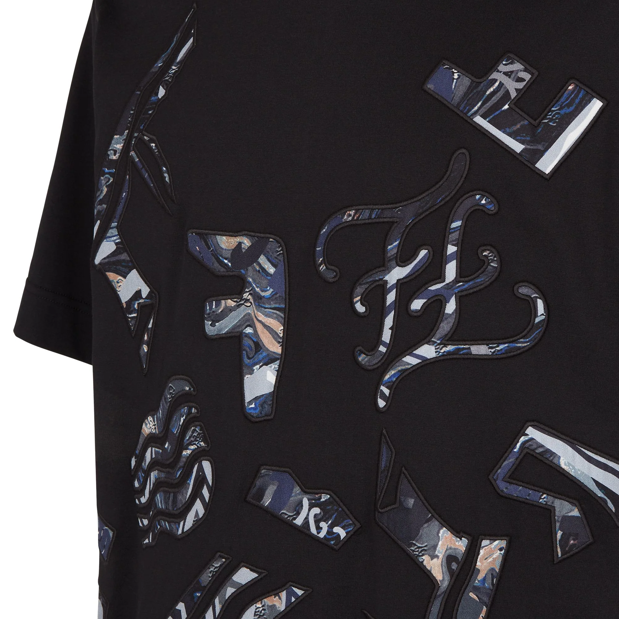 Men's T-Shirt - Black + Ash - Image 3