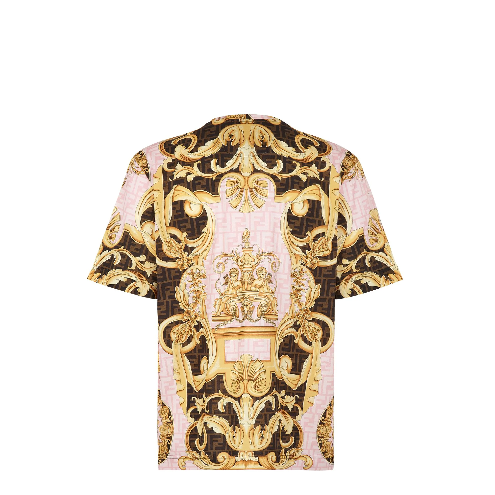 Men's T-Shirt - Pink + Fango / Tabacco - Image 2