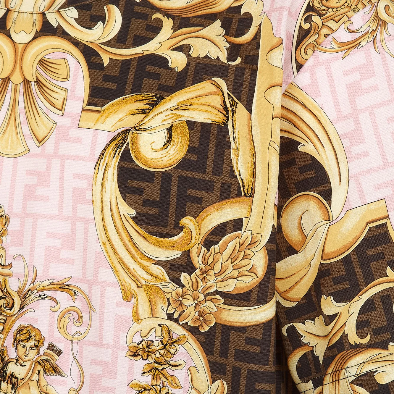 Men's T-Shirt - Pink + Fango / Tabacco - Image 3
