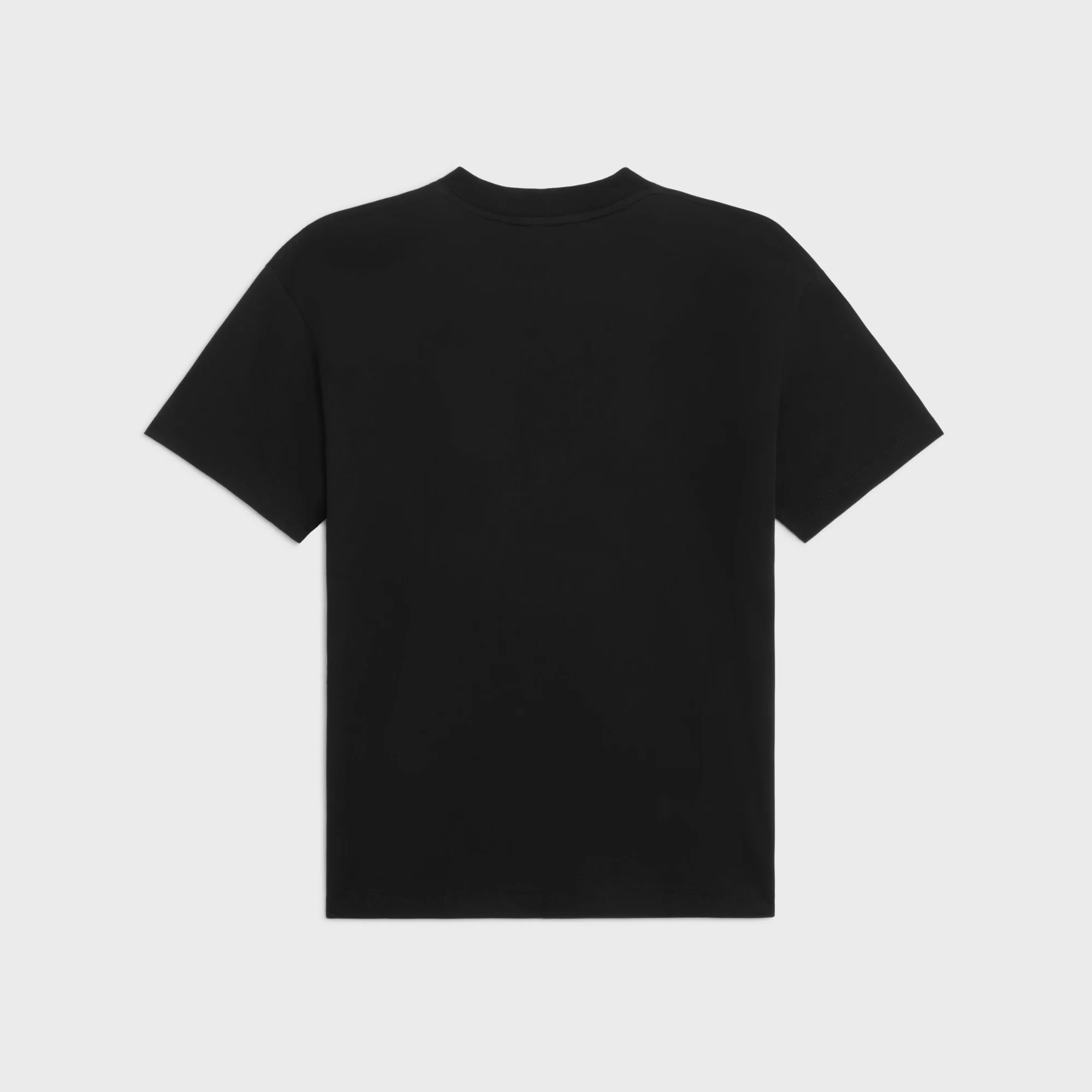 T-Shirt Loose Celine Gothique - Black/White - Image 2