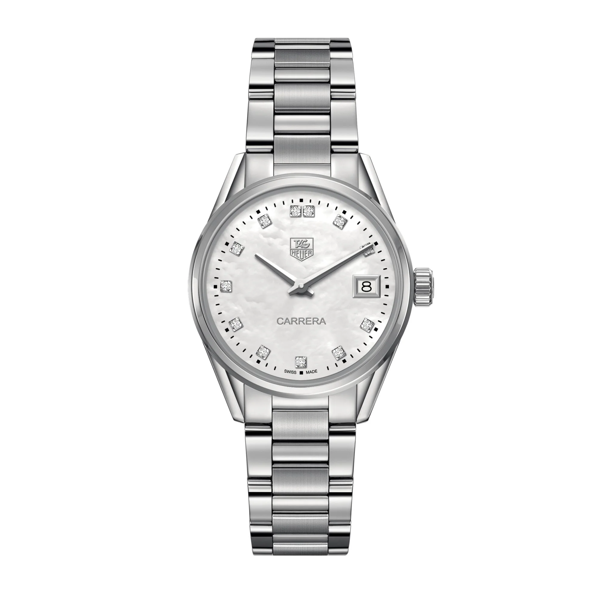 Women's Carrera 32mm Quartz - White [WORN]