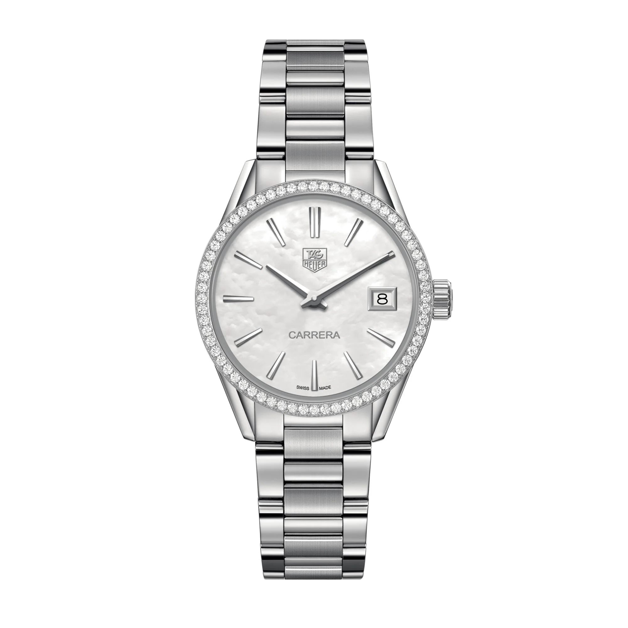 Women's Carrera 32mm Quartz - White [WORN]