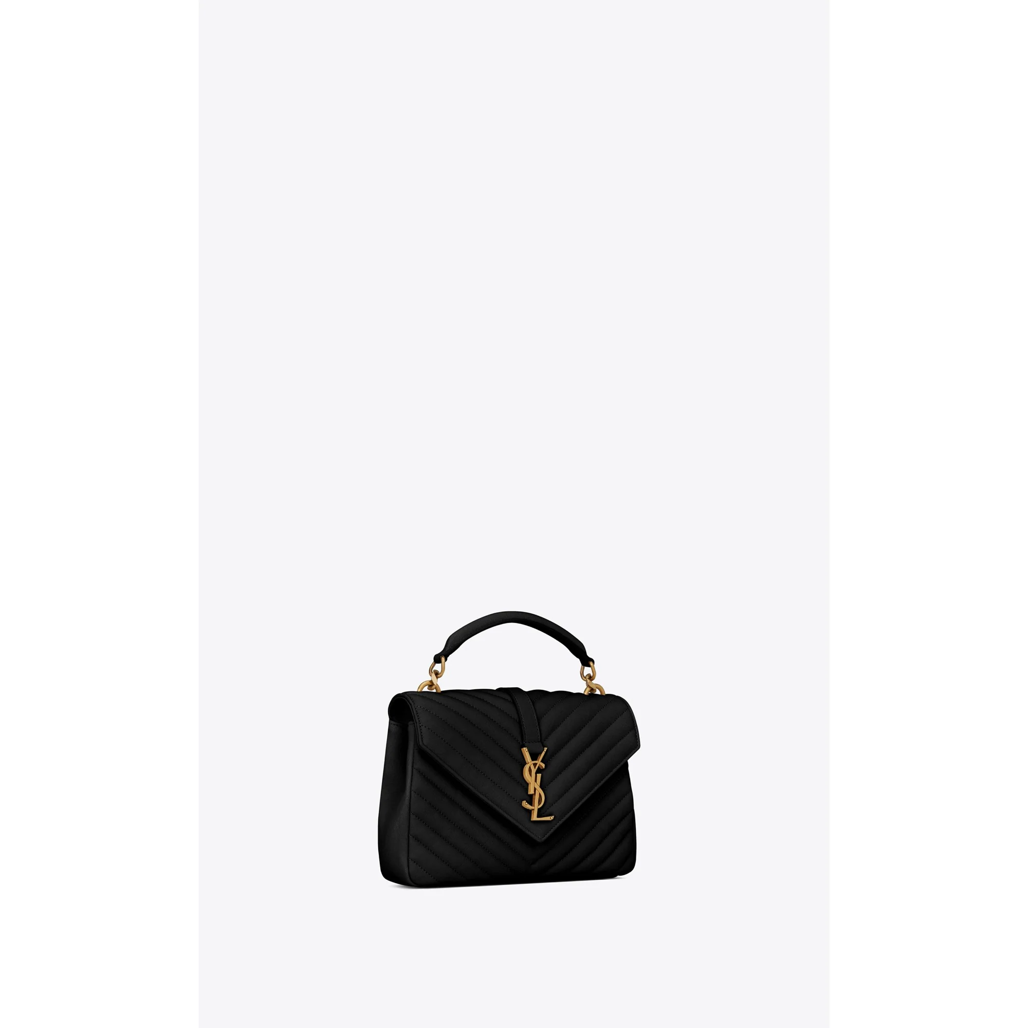 Medium College Chain Bag - Nero - Image 6