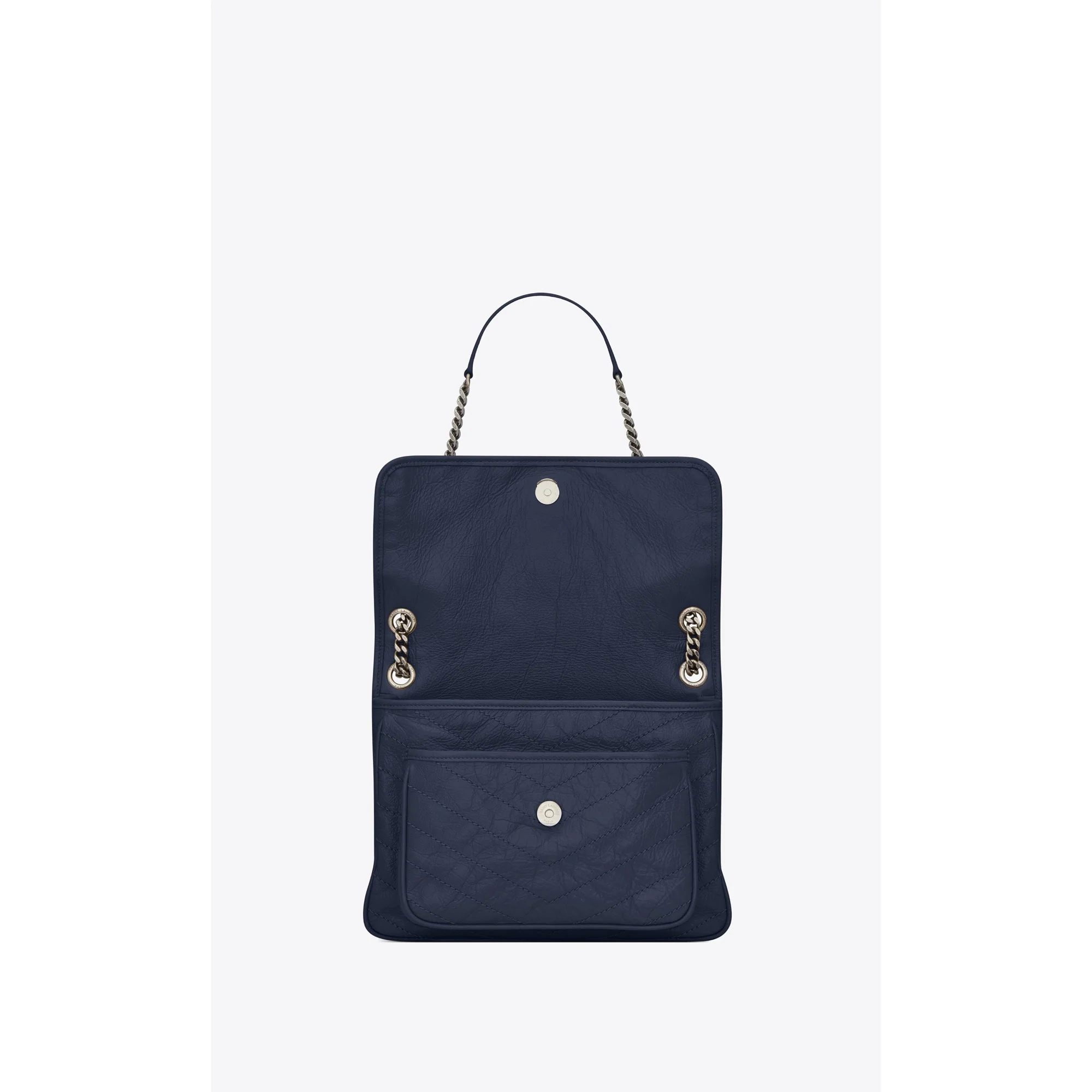 Medium Niki Chain Bag - Deep Marine - Image 4