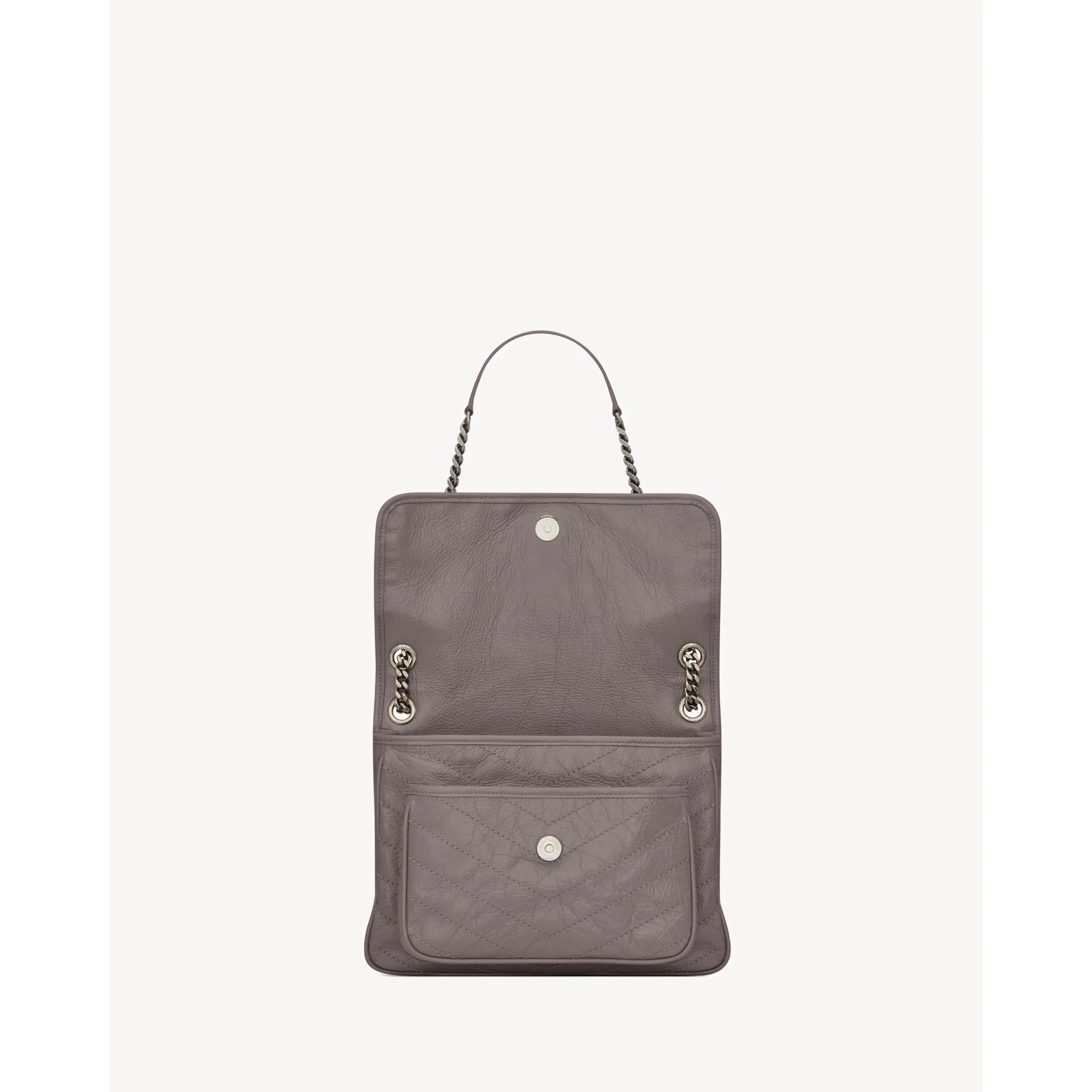 Medium Niki Chain Bag - Fog - Image 4