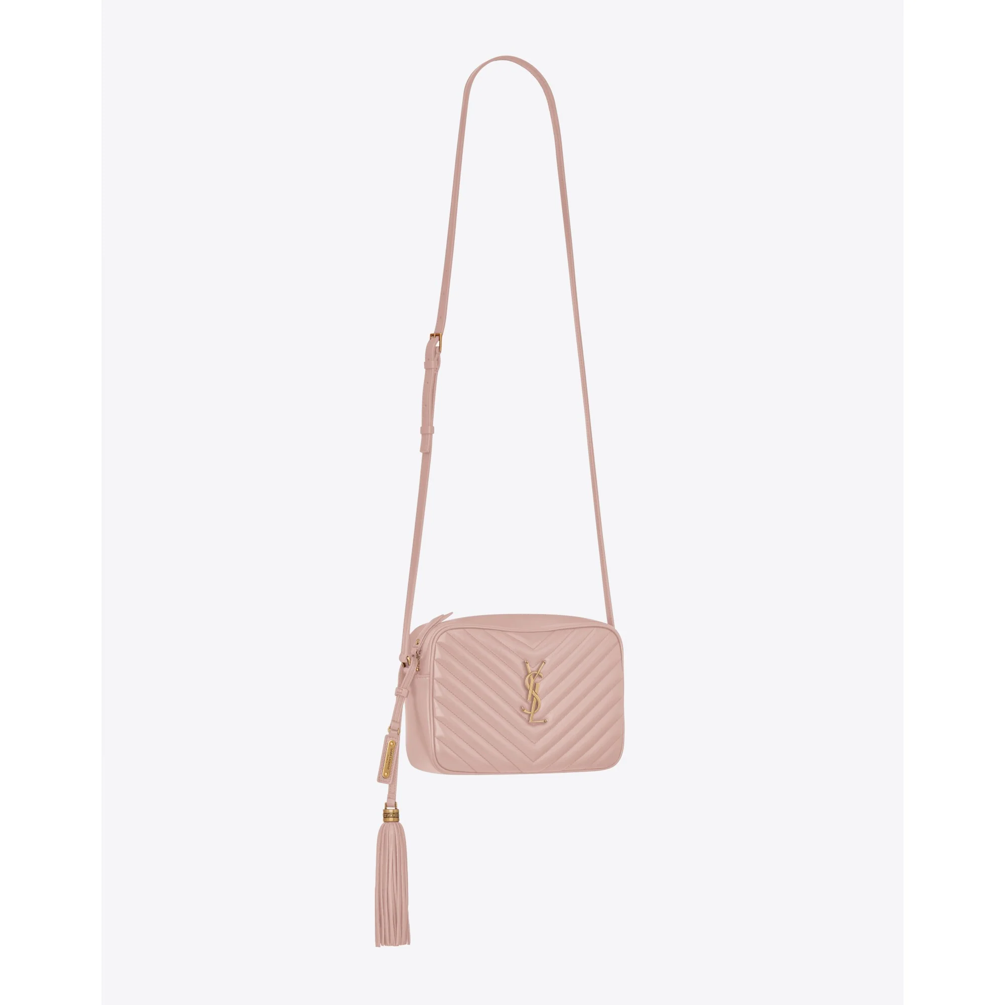 Medium Lou Camera Bag - Washed Light Pink - Image 4