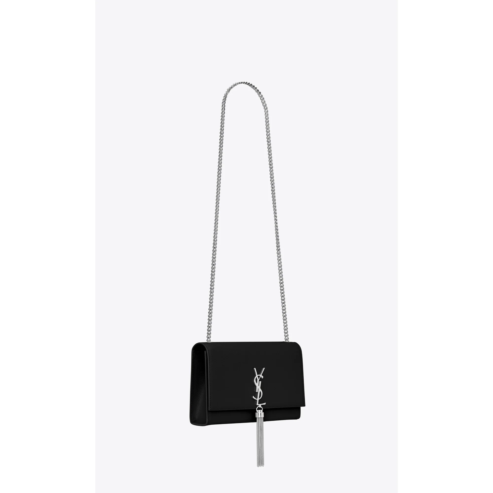 Medium Kate Tassel Chain Bag - Nero - Image 5