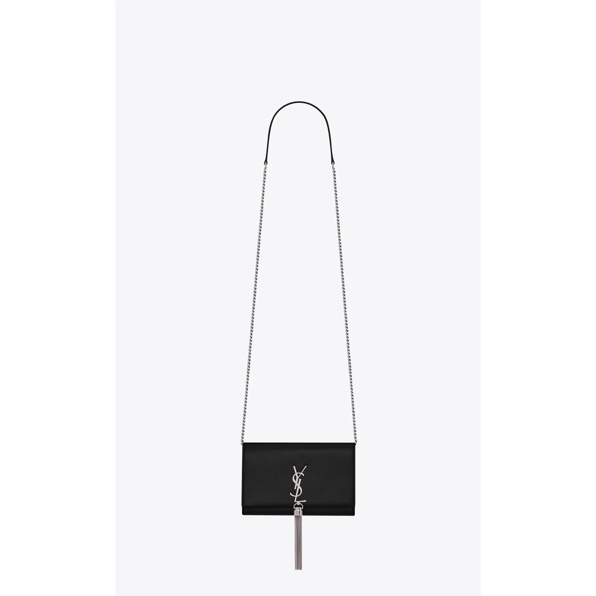 Kate Tassel Chain Wallet - Nero
