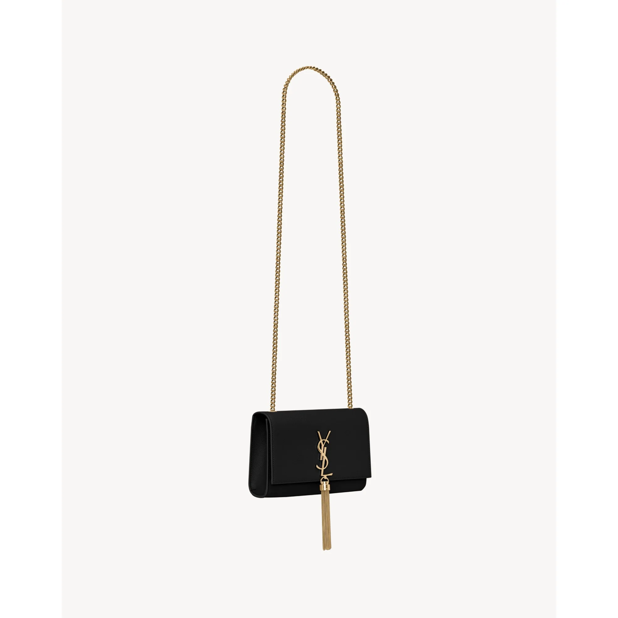 Small Kate Tassel Chain Bag - Nero - Image 5