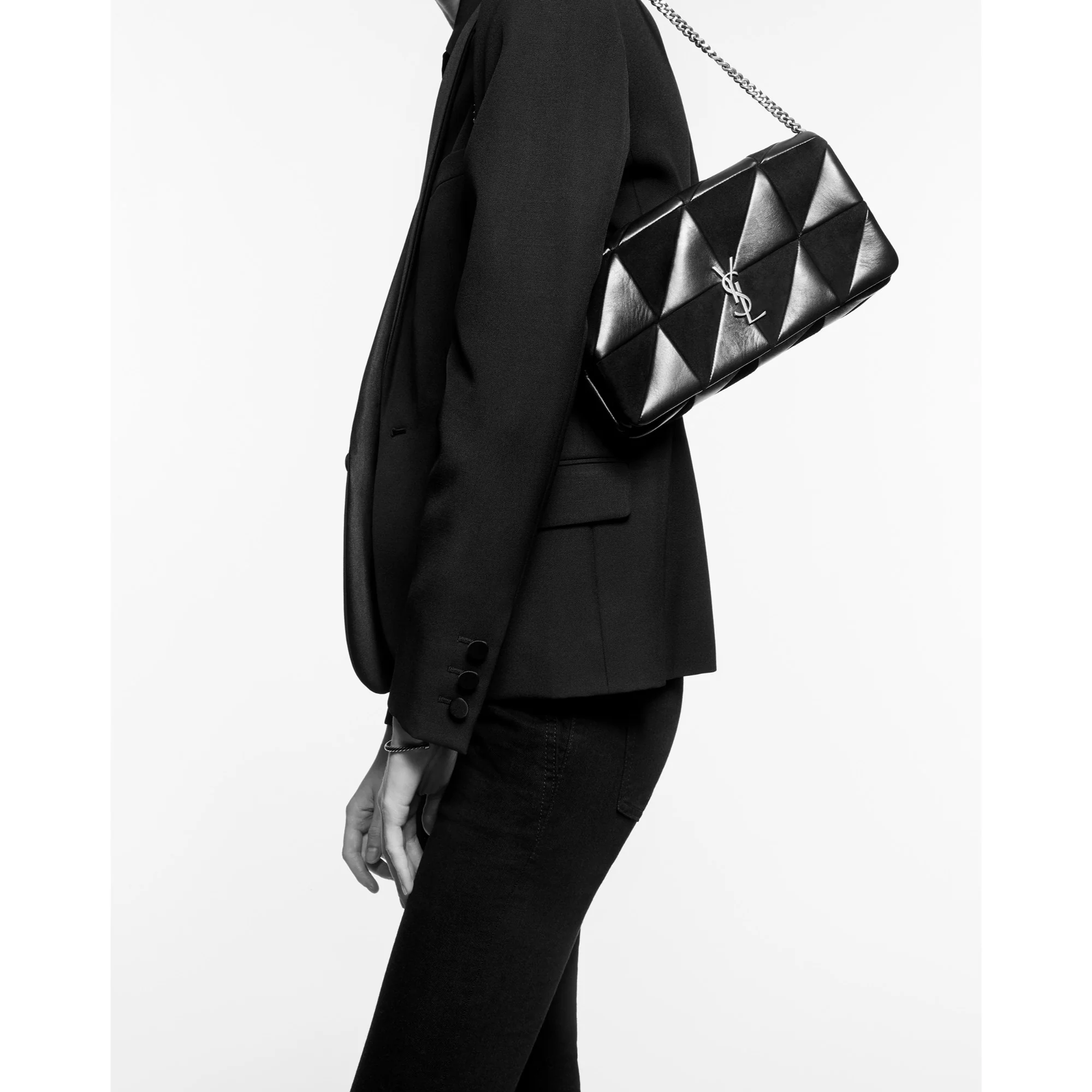 Jamie 99 Chain Bag - Nero - Image 6