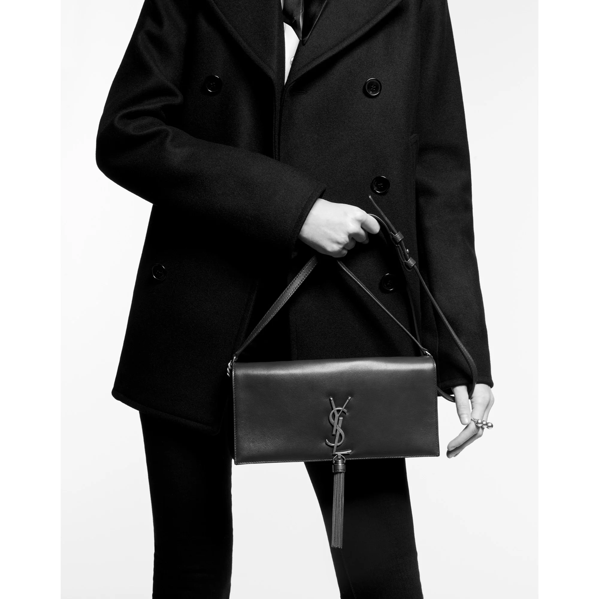 Kate Tassel 99 Suppl Chain Bag - Nero - Image 7
