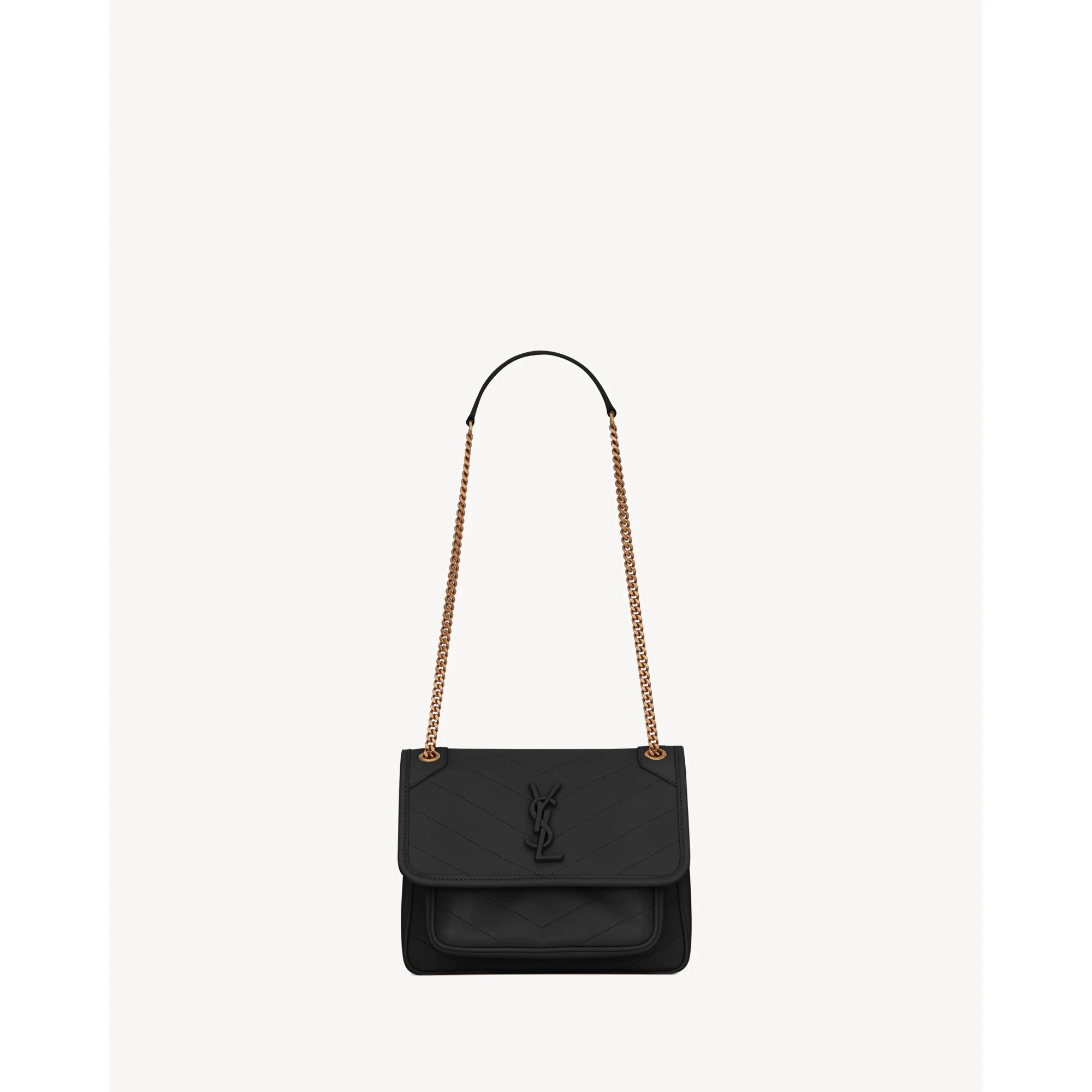 Baby Niki Chain Bag - Nero