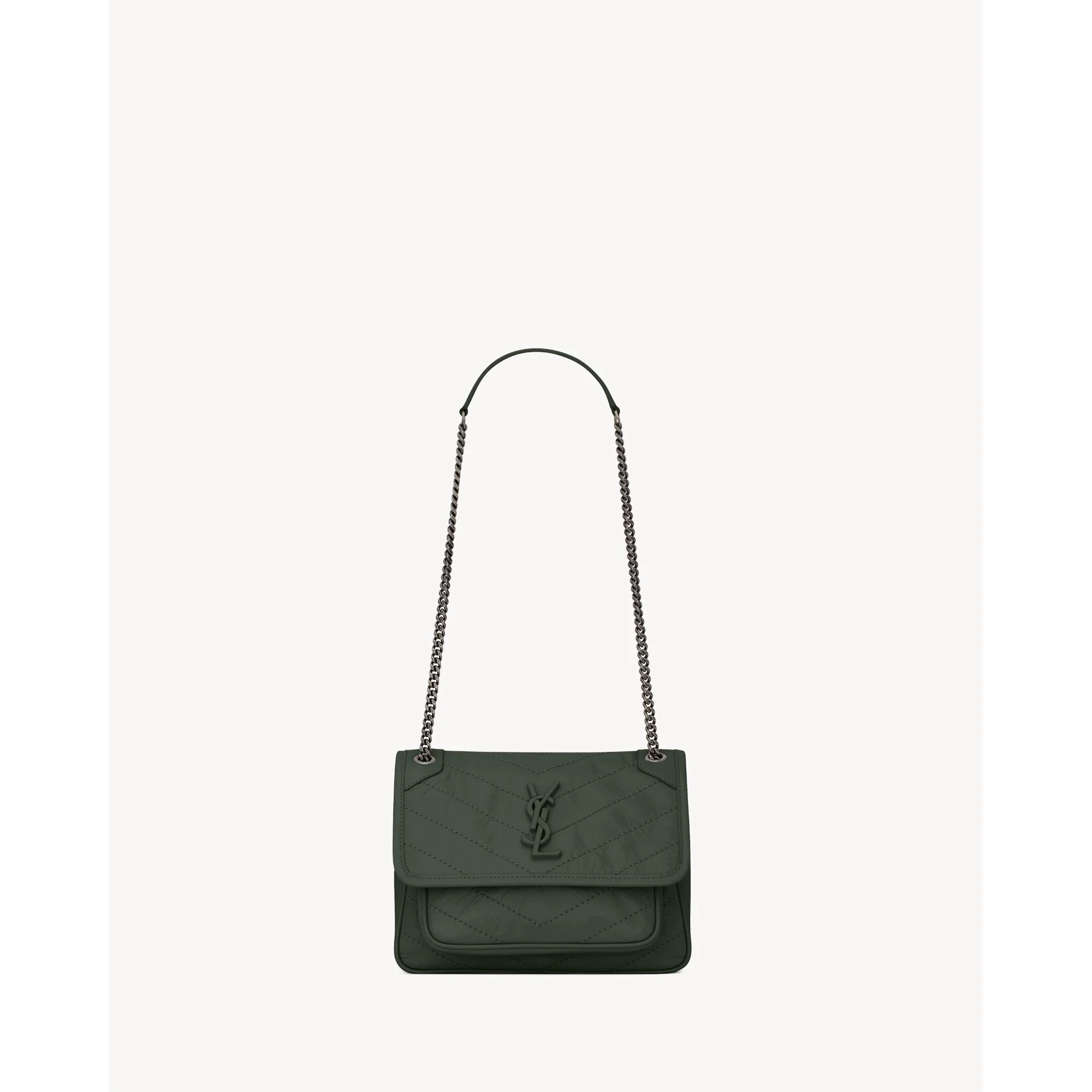 Baby Niki Chain Bag - New Vert Fonce