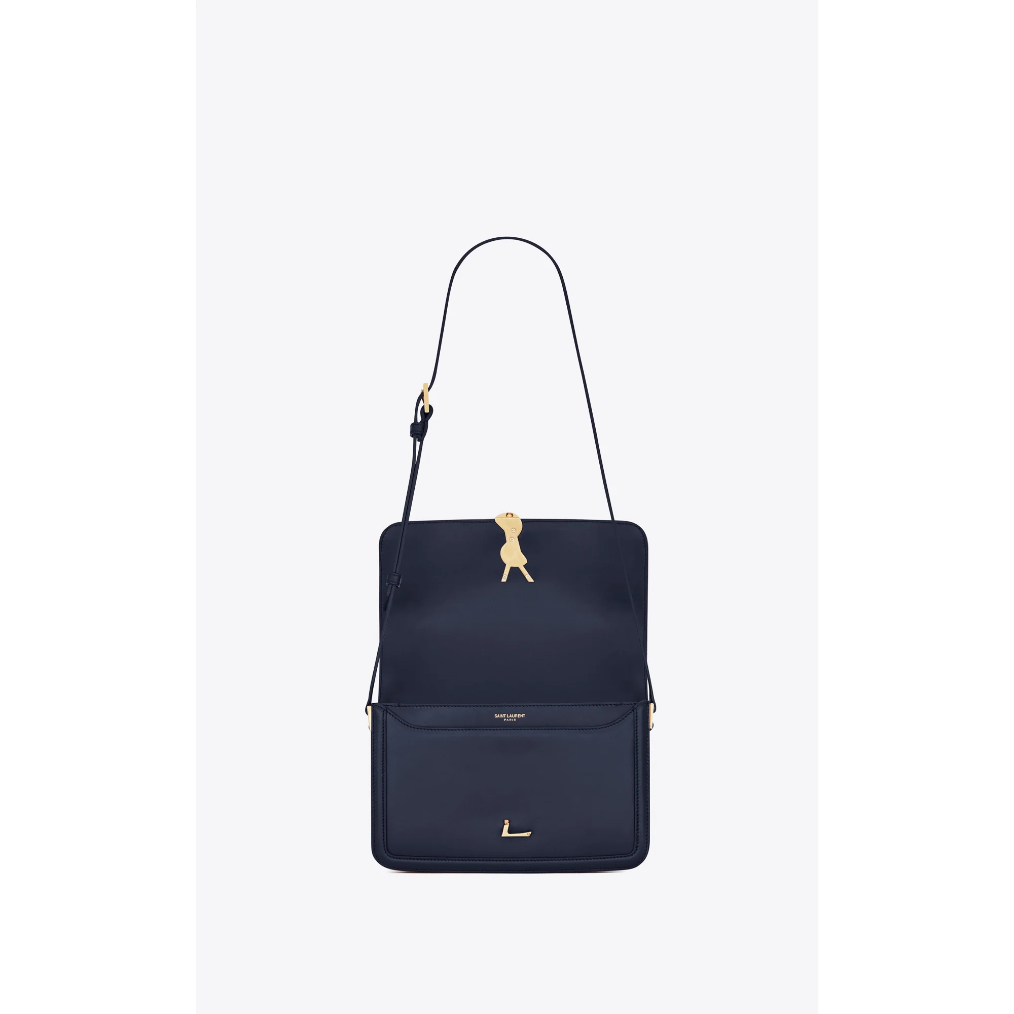 Medium Solferino Satchel - Deep Marine - Image 4
