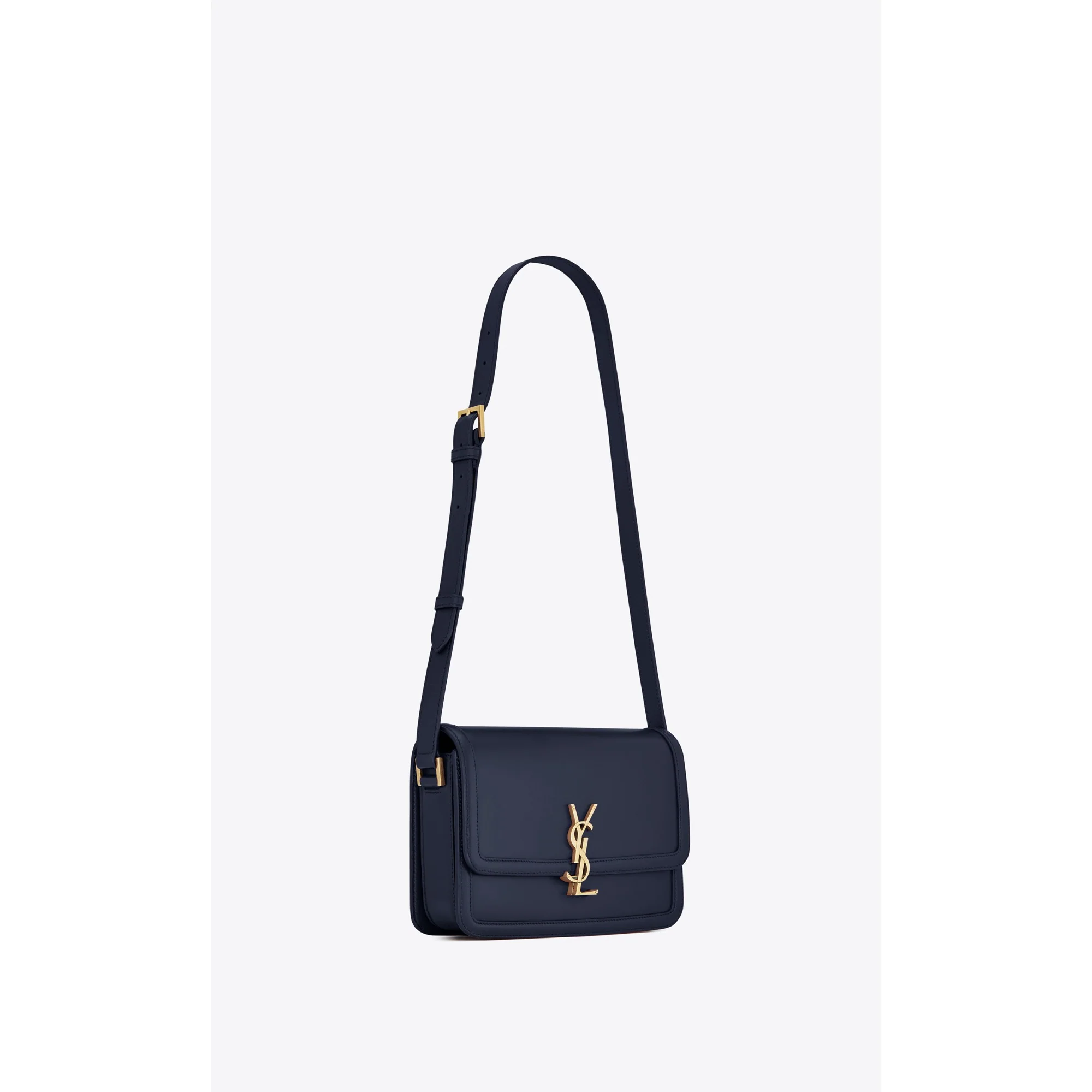 Medium Solferino Satchel - Deep Marine - Image 6