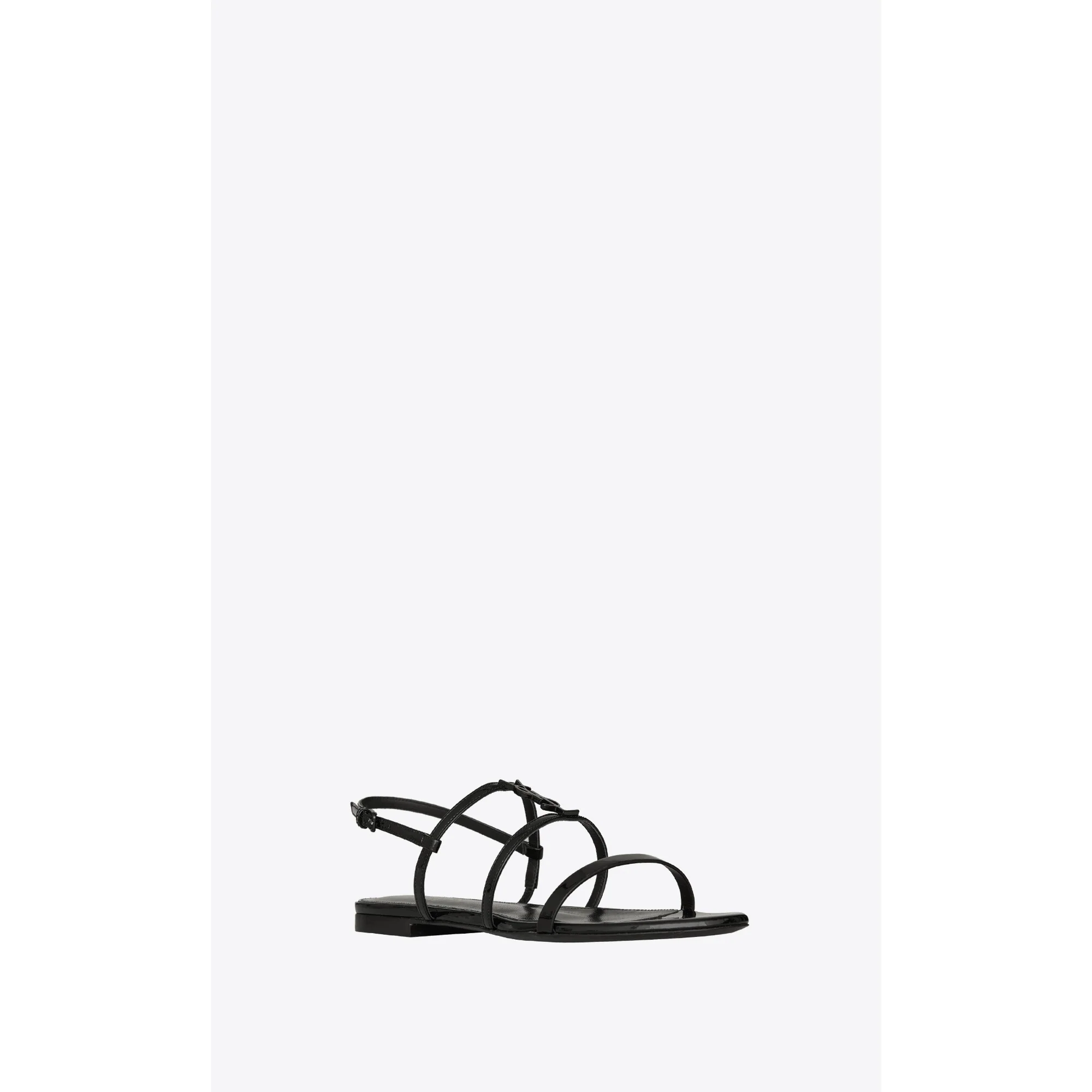 Cassandra Flat Sandals - Nero - Image 2