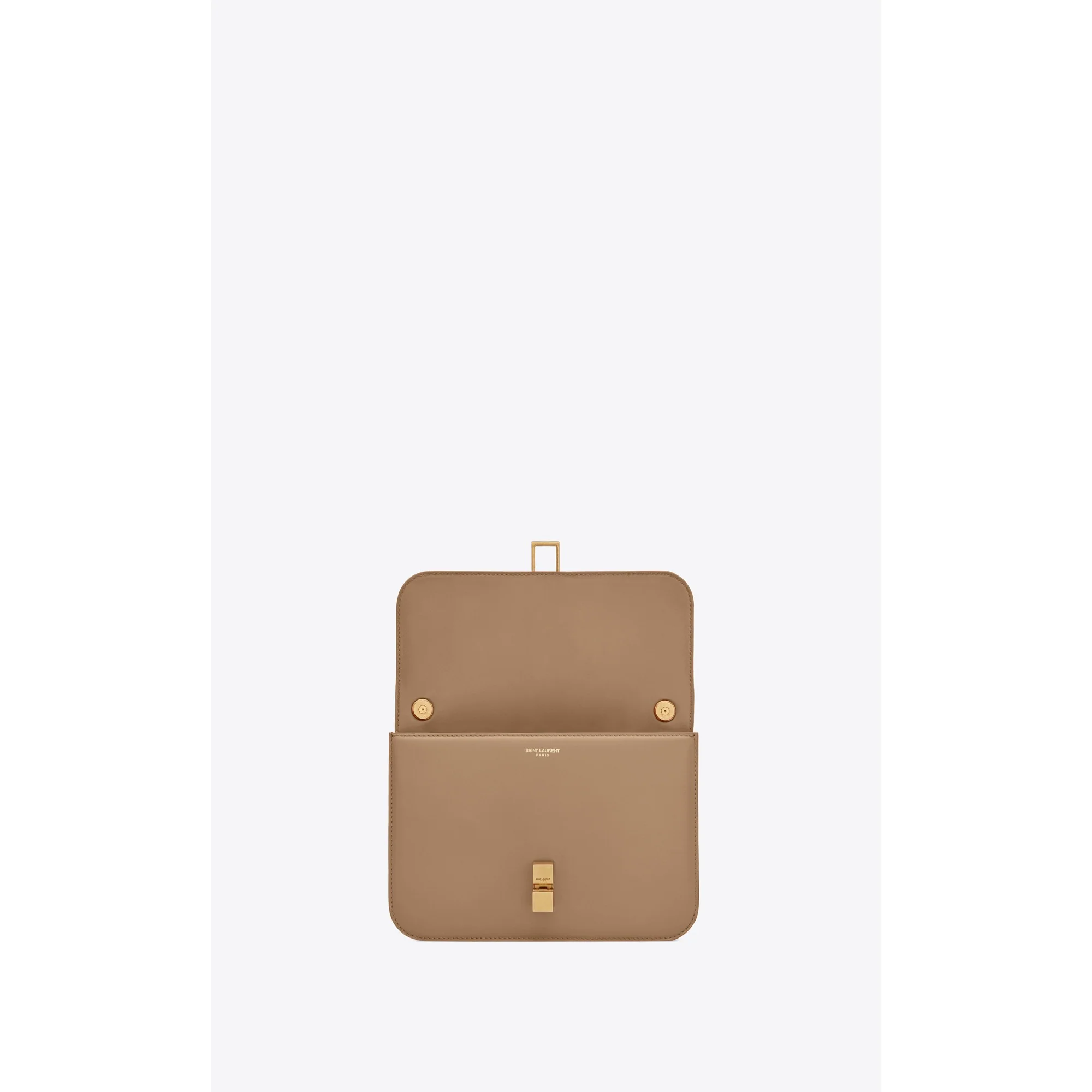 Le Carre Satchel - Taupe - Image 4