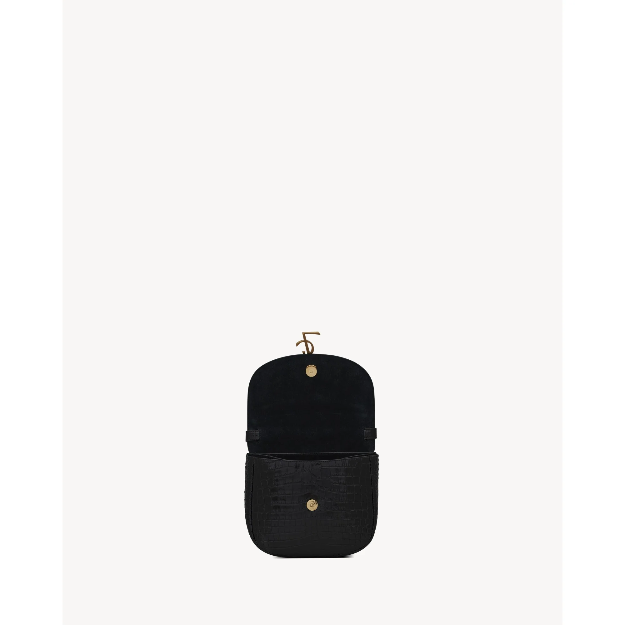 Small Kaia Satchel - Nero - Image 4