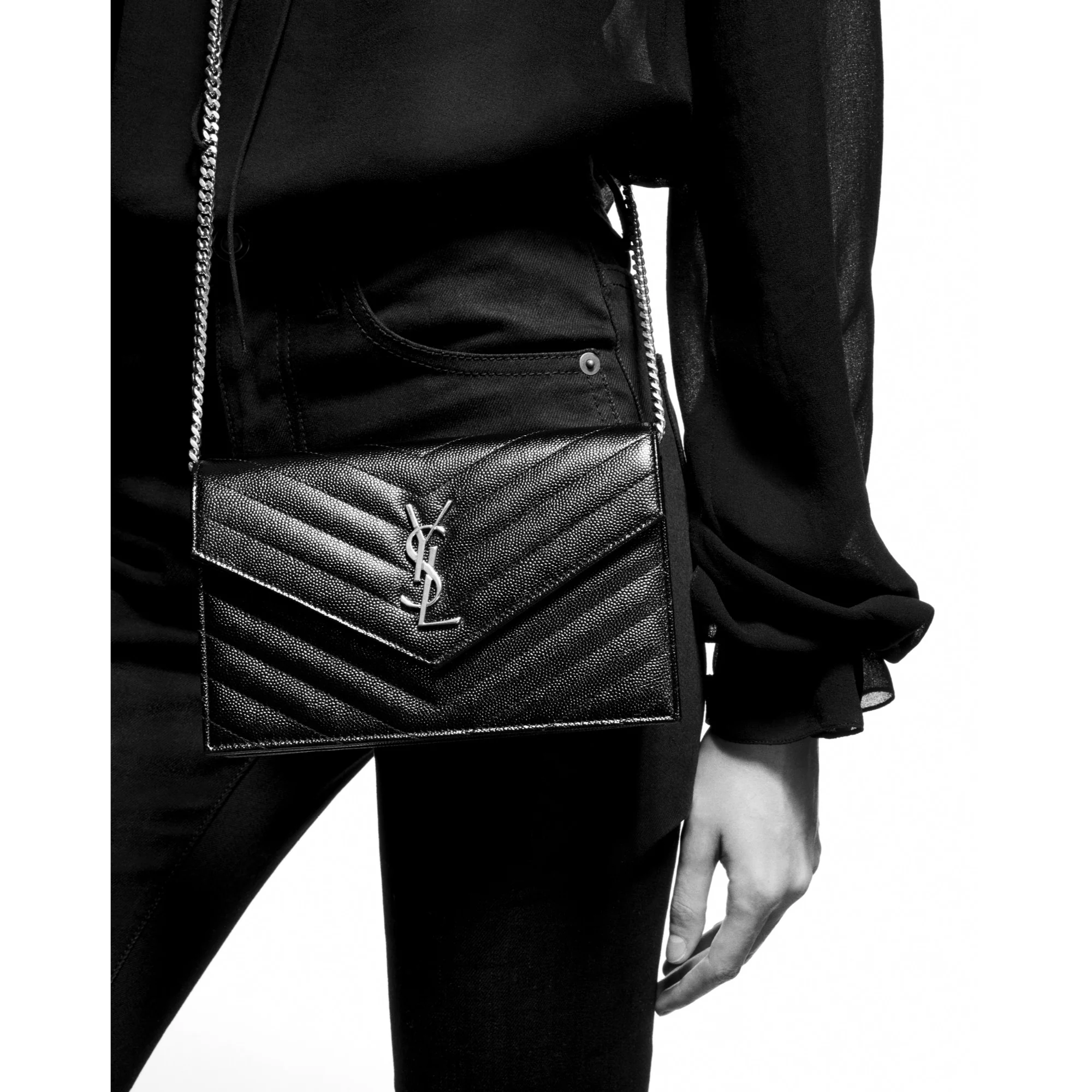 Envelope Chain Wallet - Natural Dark - Image 5