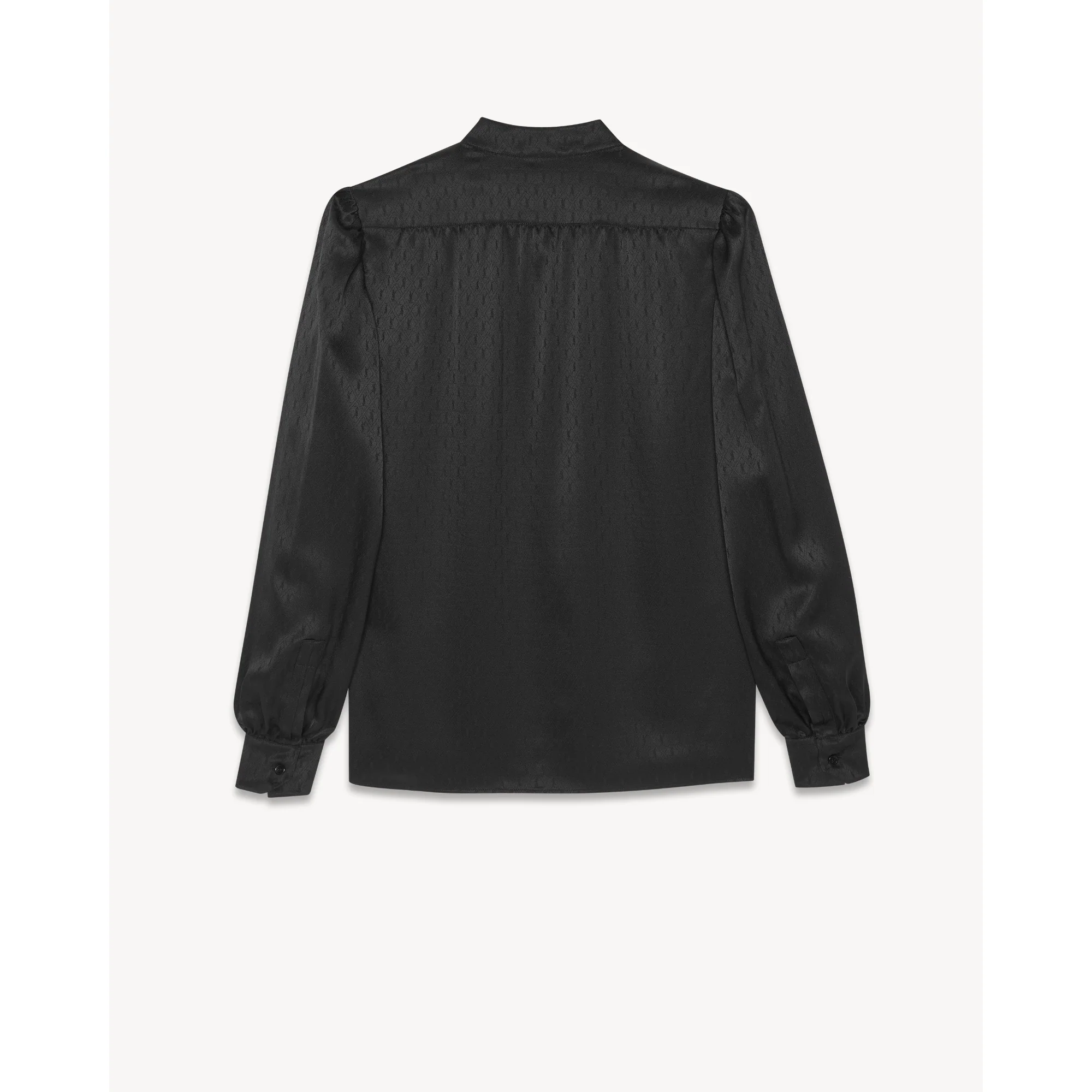 Blouse Mat & Brillant Mini Cas - Noir - Image 2