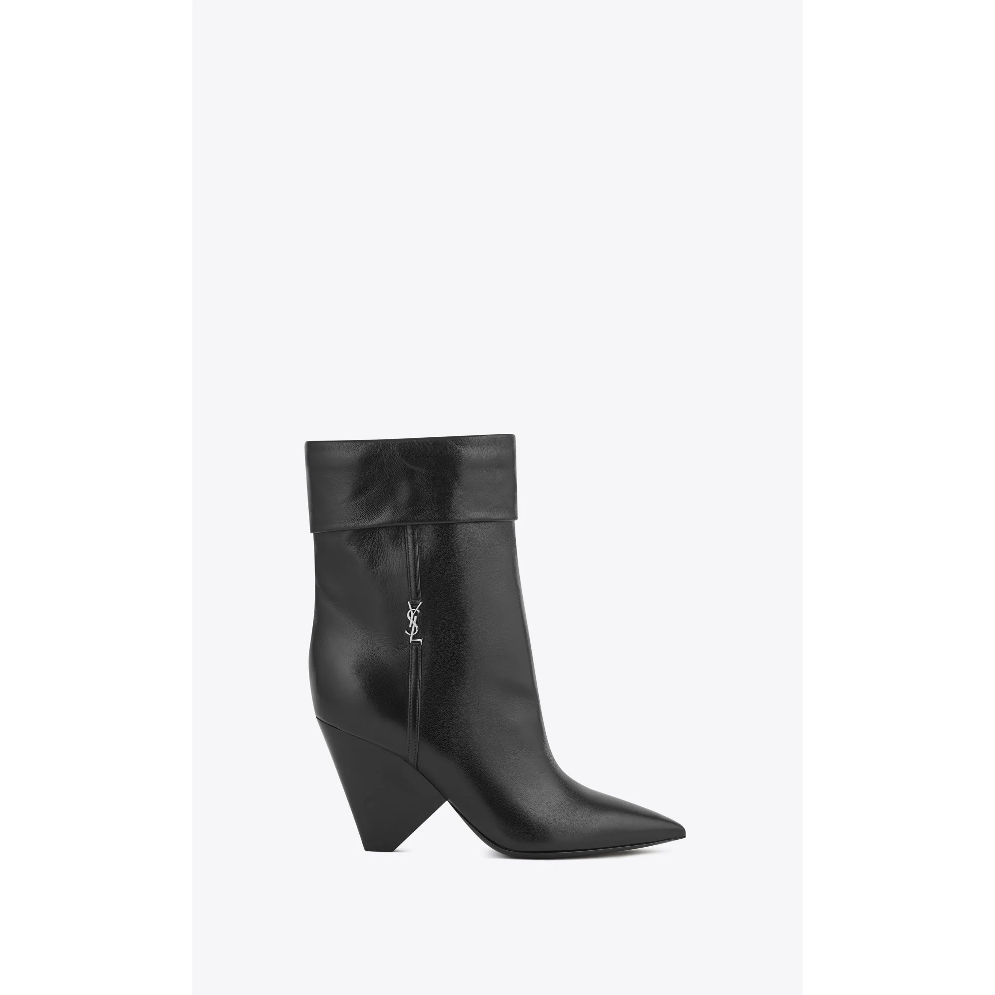 Niki Booties - Nero Lamb Leather