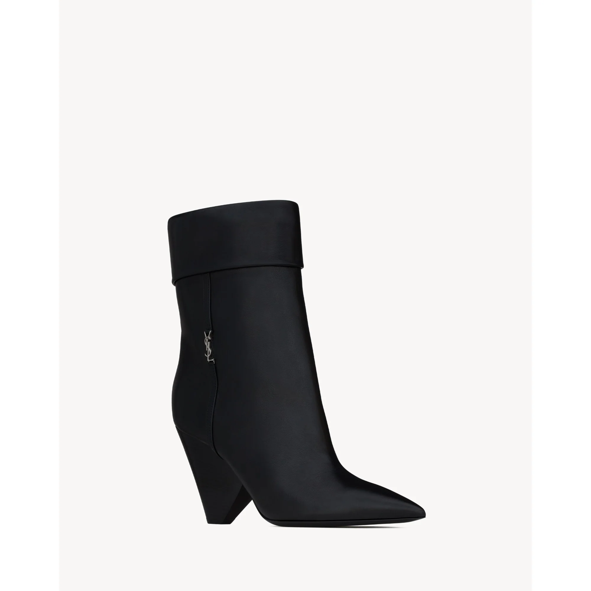 Niki Booties - Nero Lamb Leather - Image 3