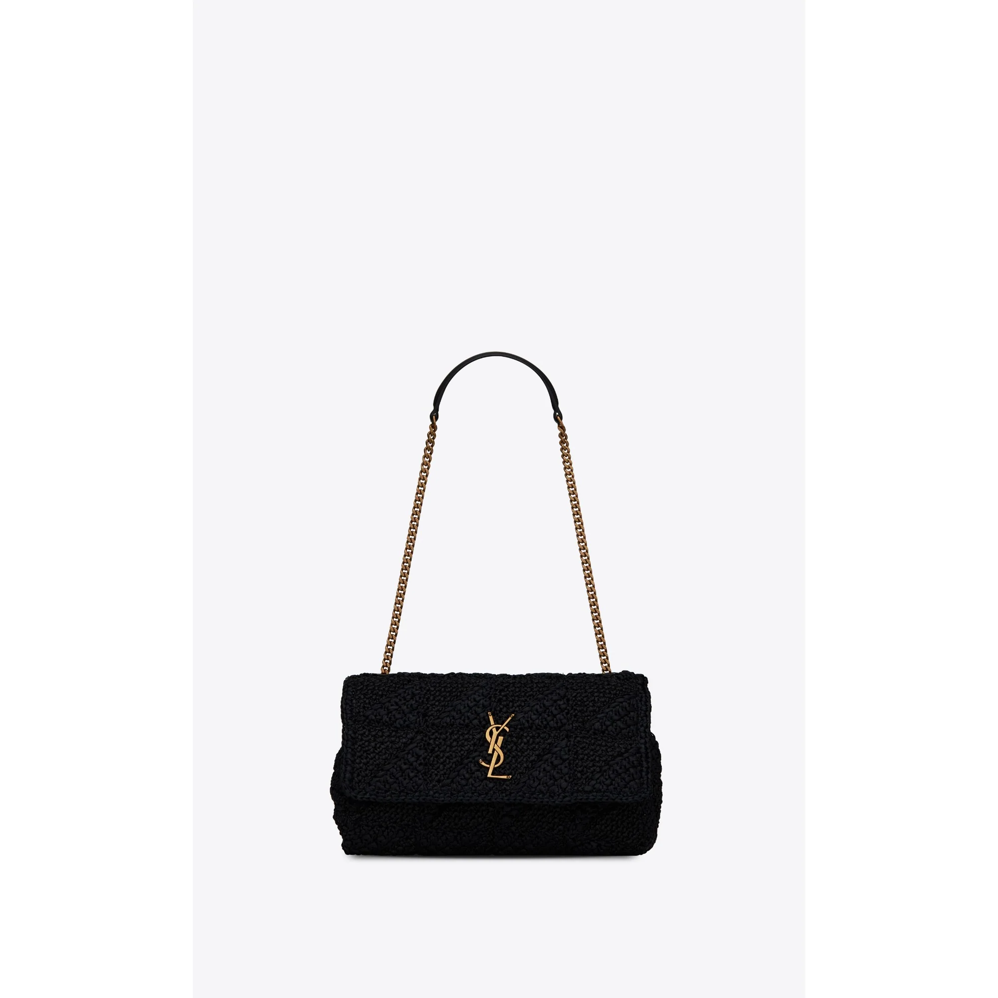 Medium Jamie Chain Bag - Nero