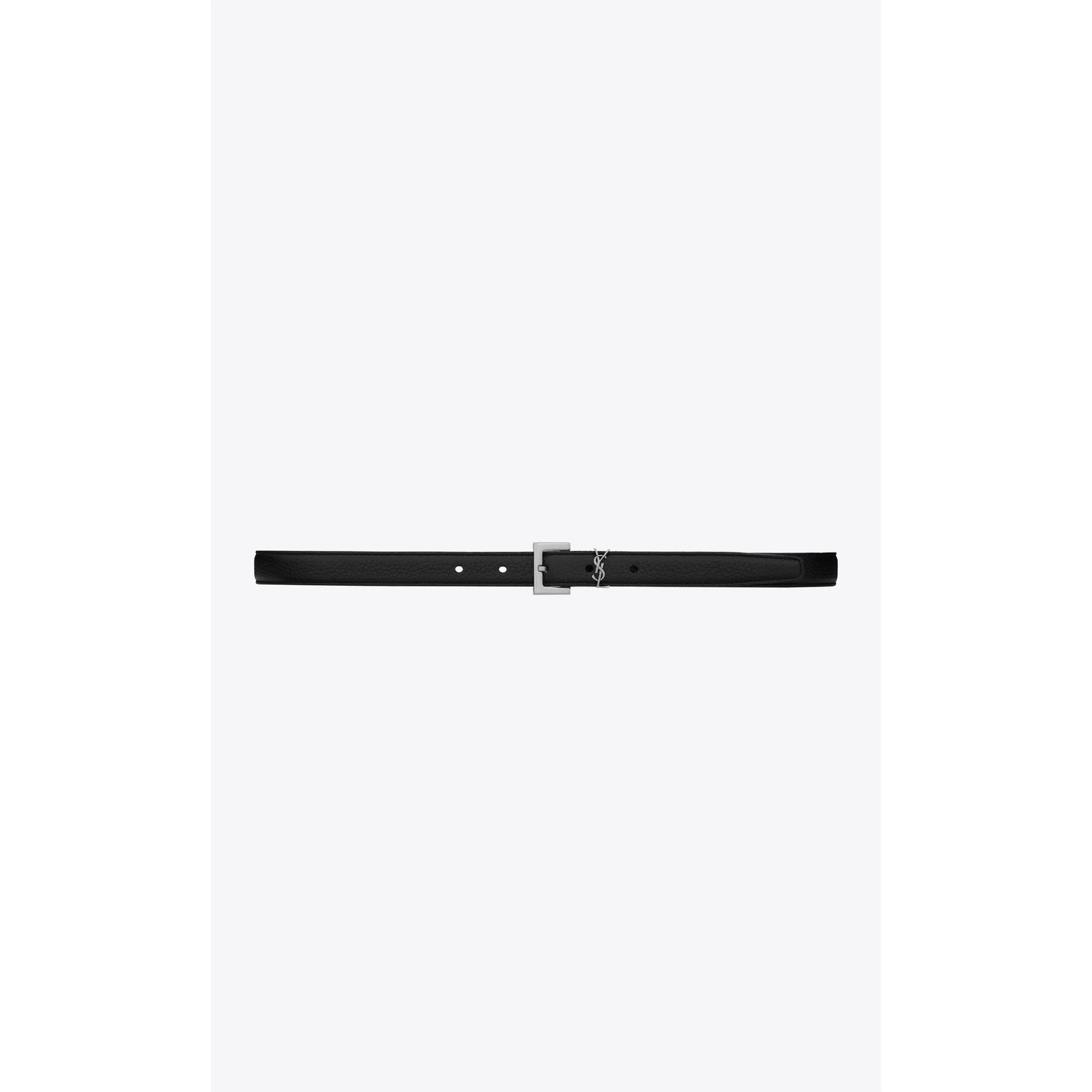 Fin Ceinture Carre Passan Cass - Nero