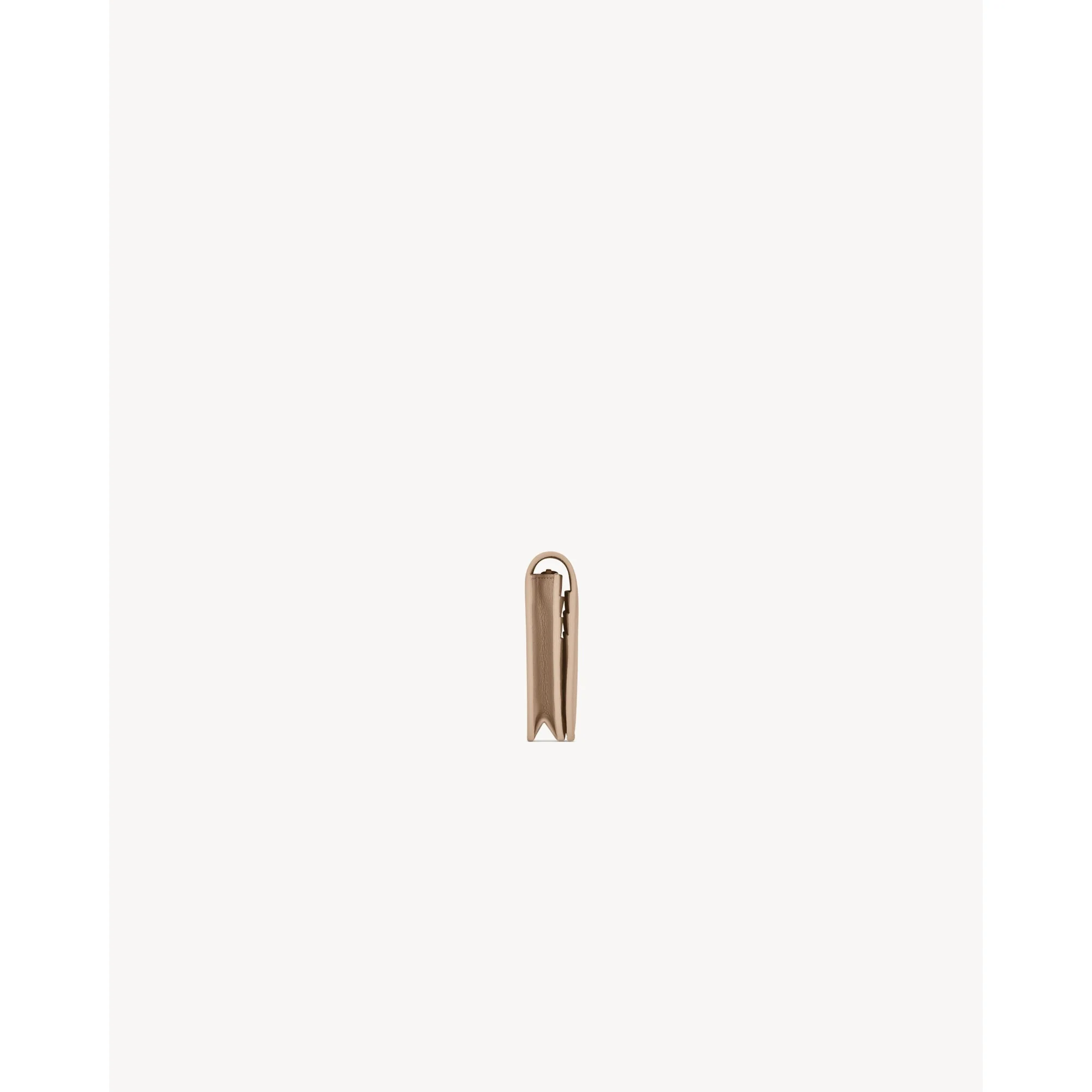 Flat Wallet - Dark Beige - Image 3