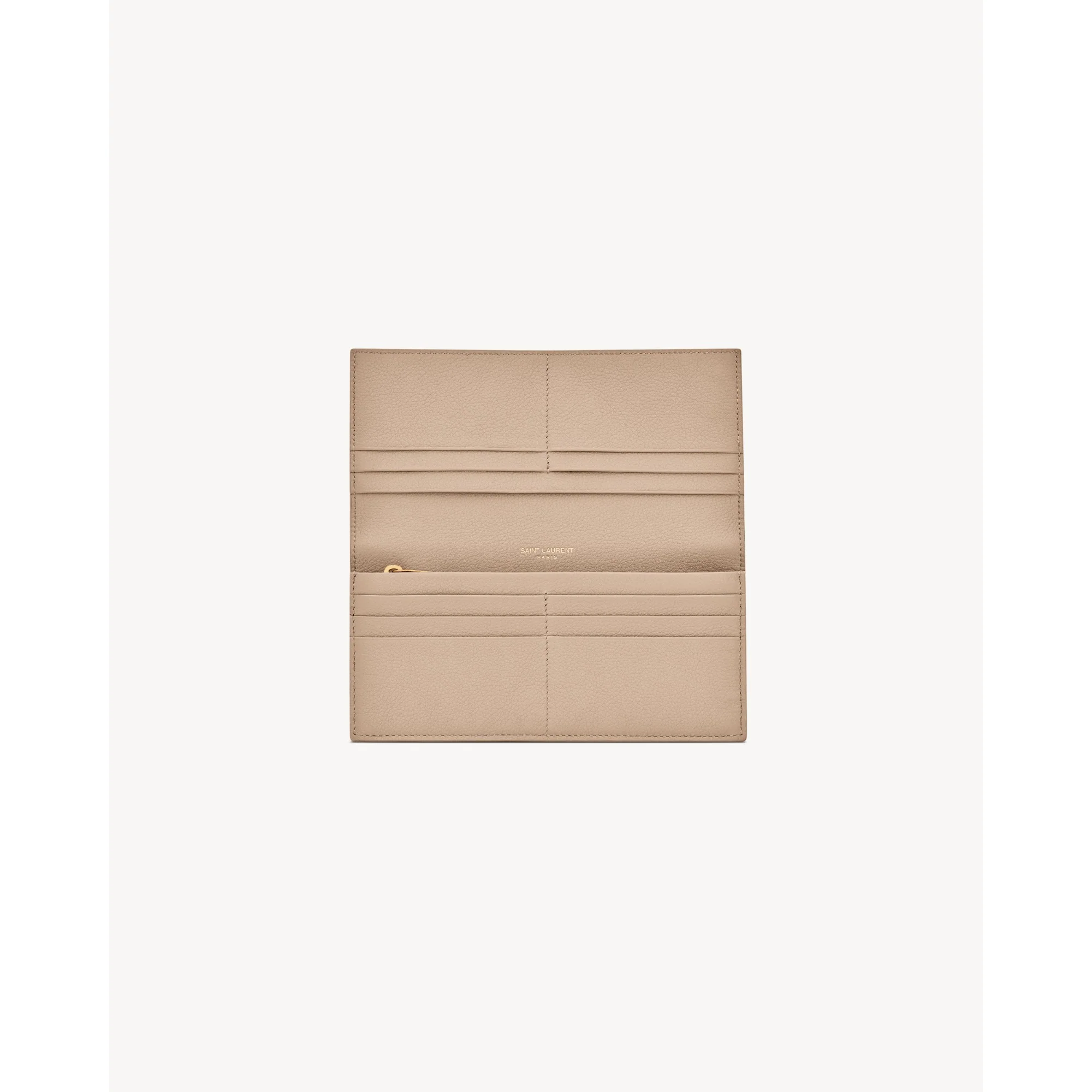 Flat Wallet - Dark Beige - Image 4