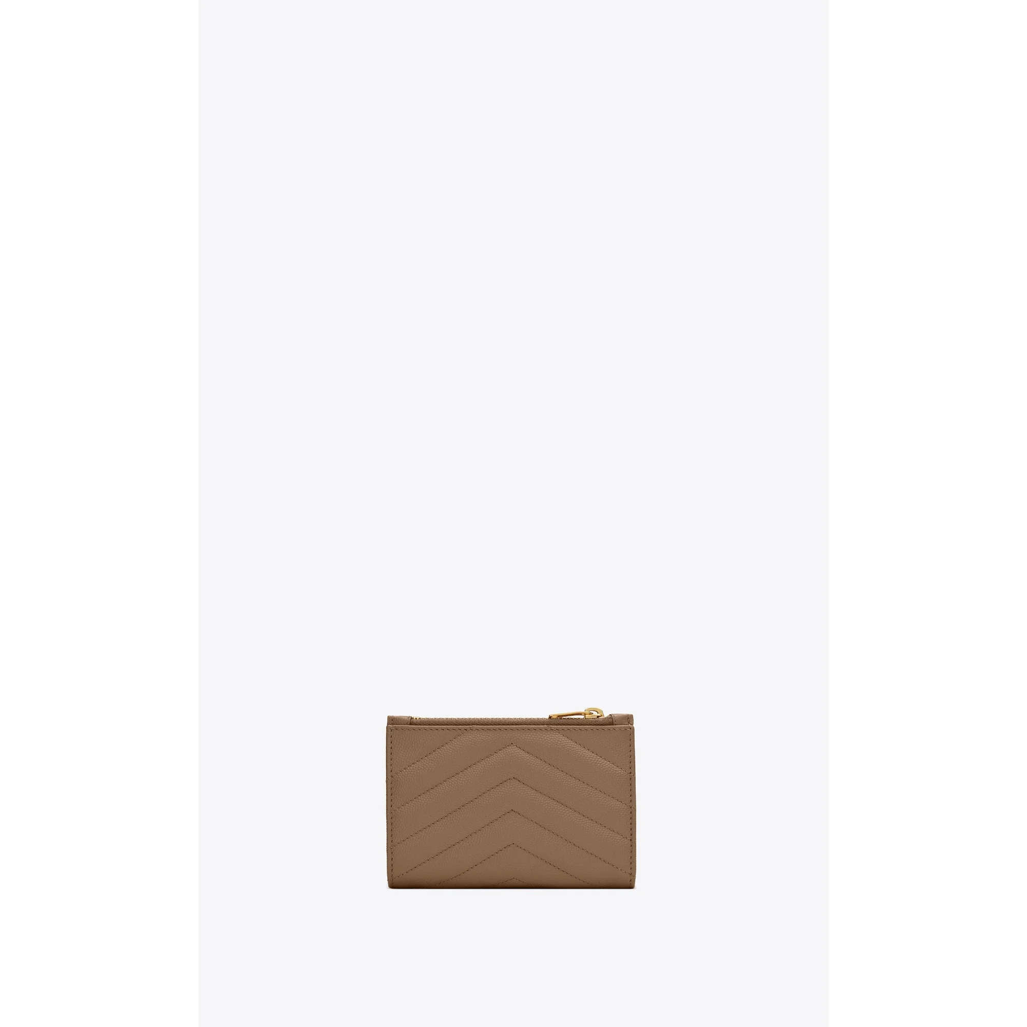 Bi-Fold Zipped Fragments - Taupe - Image 2