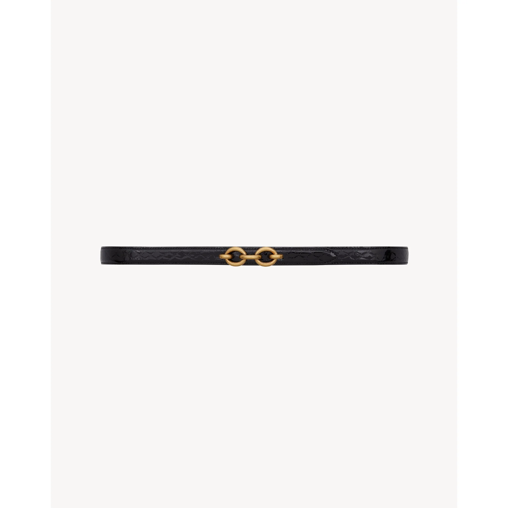 Ceinture Boucle Maillon - Nero