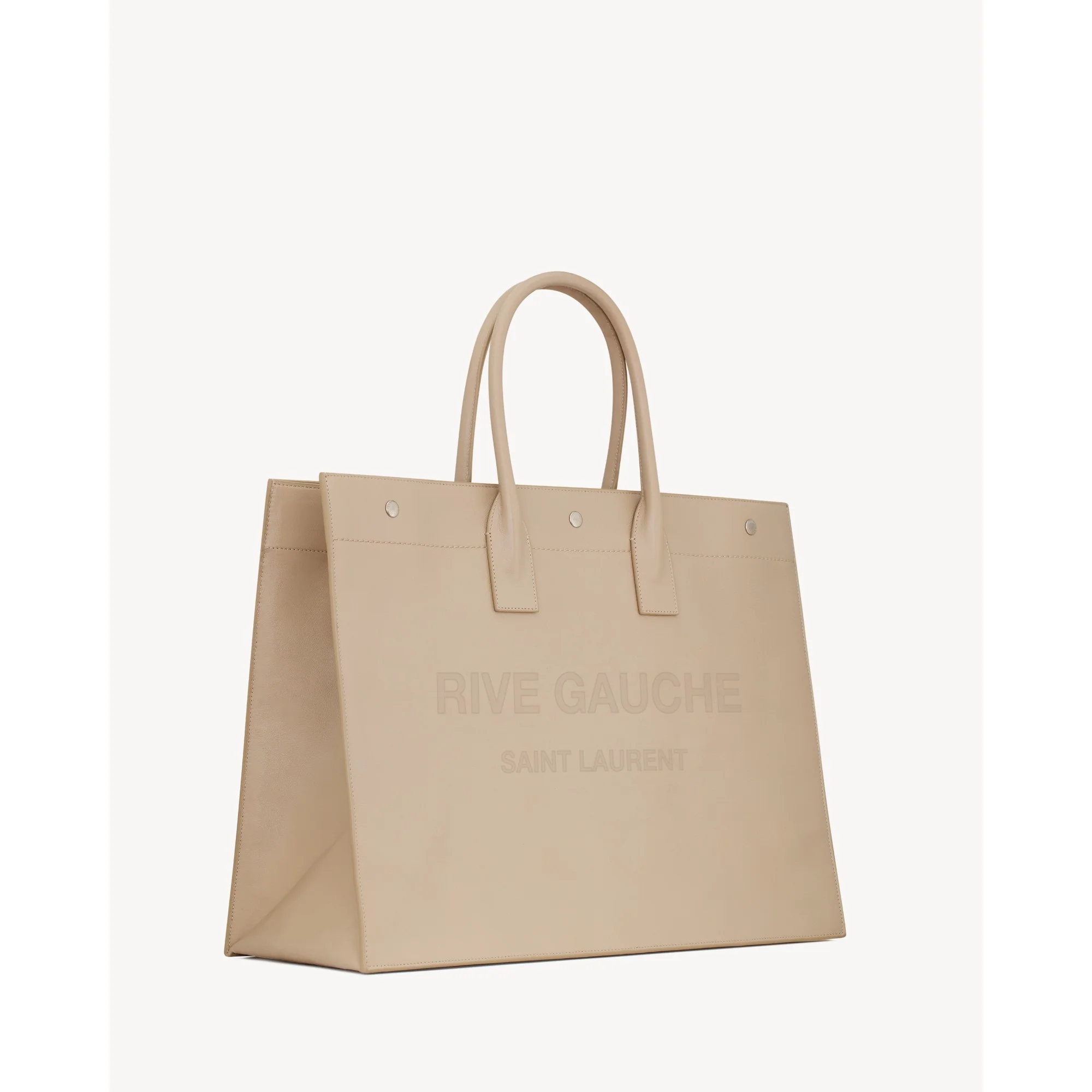Large Rive Gauche Tote Bag - Sea Salt - Image 4