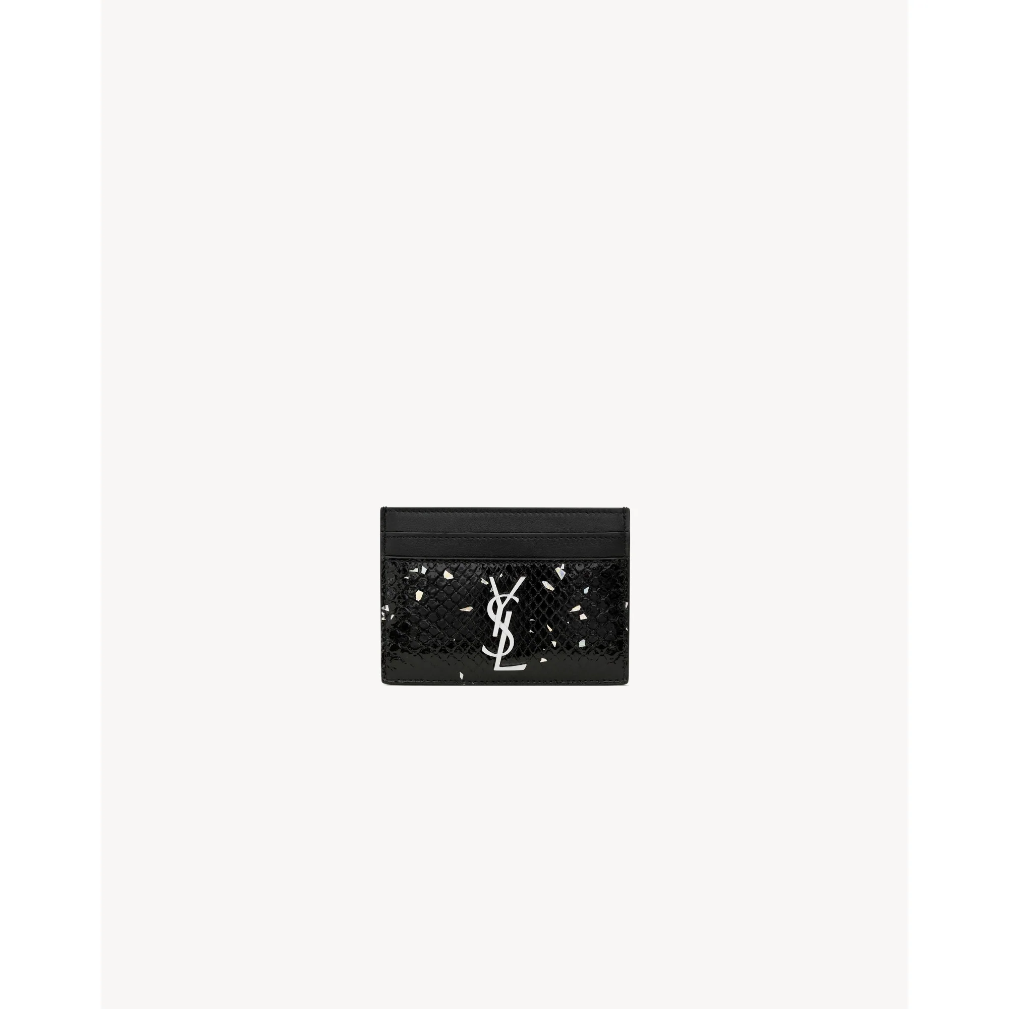 Credit Card Case - Nero/Argento